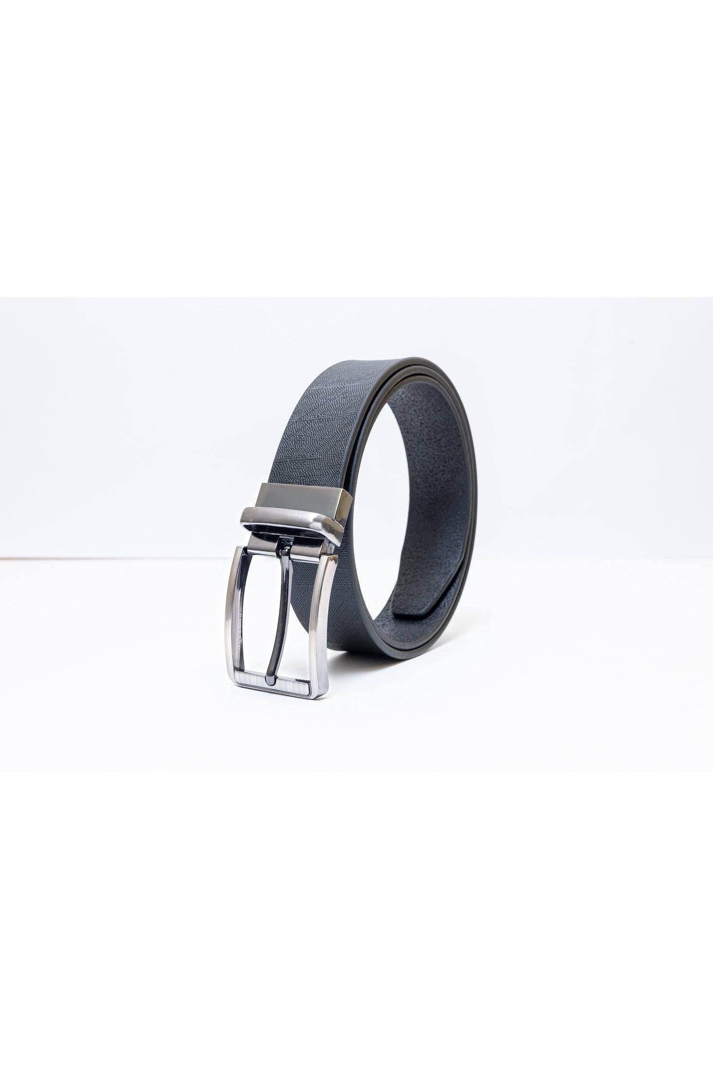 Firme Bag Mens Leather Belt With Buckel | Genuine Leather Belt For Men (Fit Upto 46 Inches, Black ).