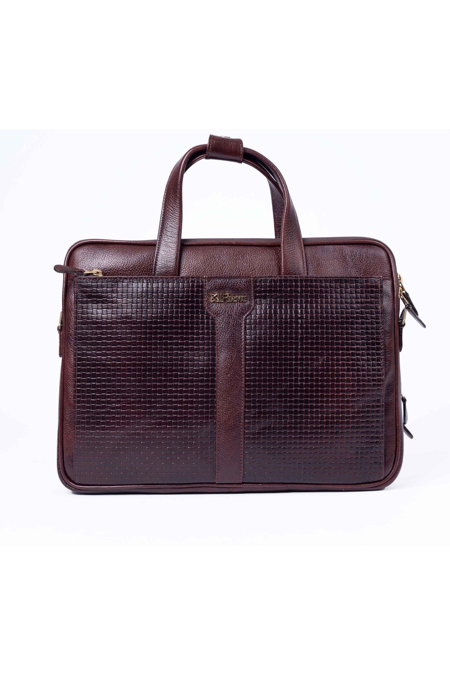 Aries – 1 Leather 15.6' Laptop Bag.