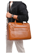 Gypsy Leather Laptop Bag.