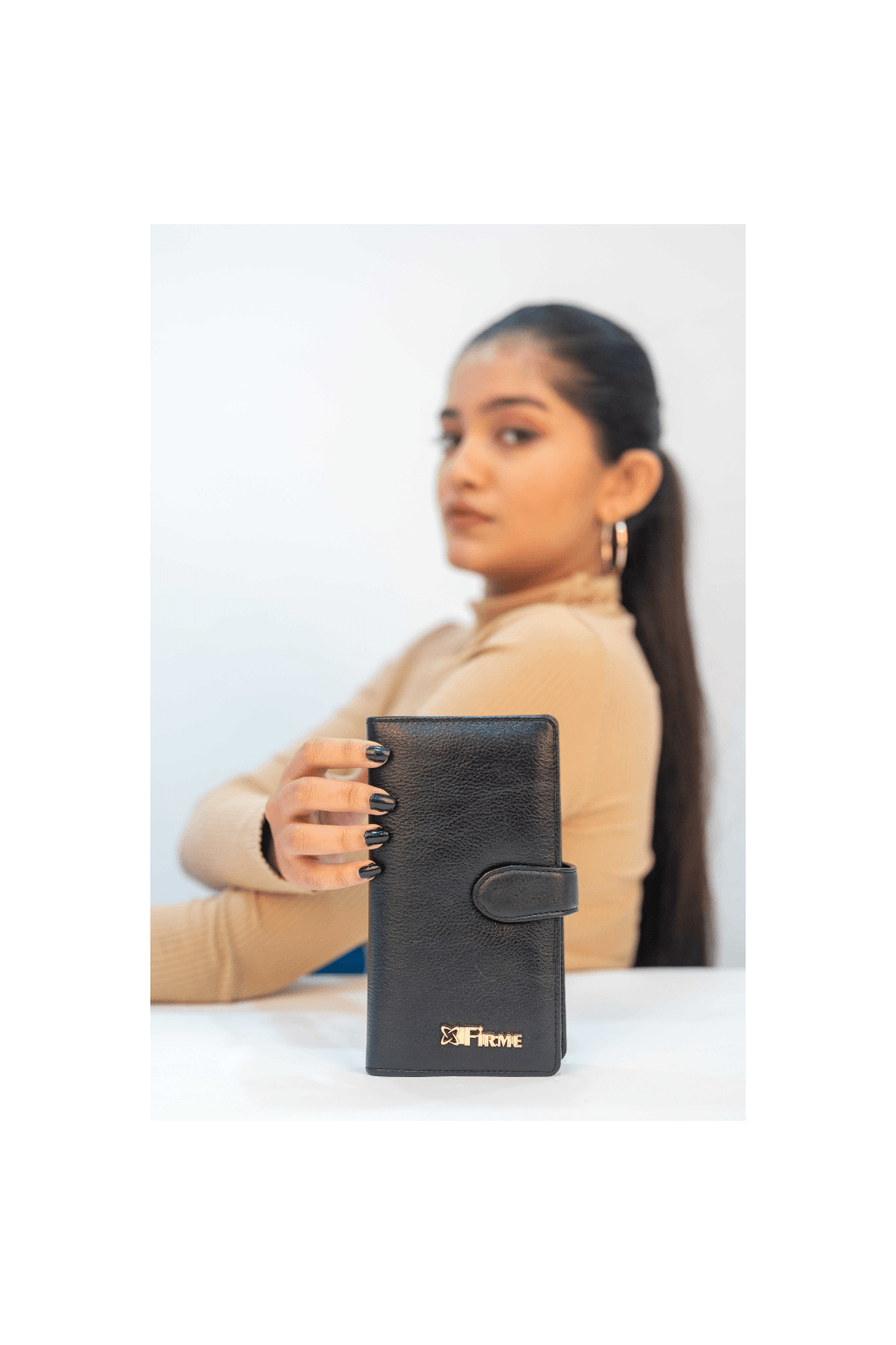 Snatch Leather Women’s Clutch.