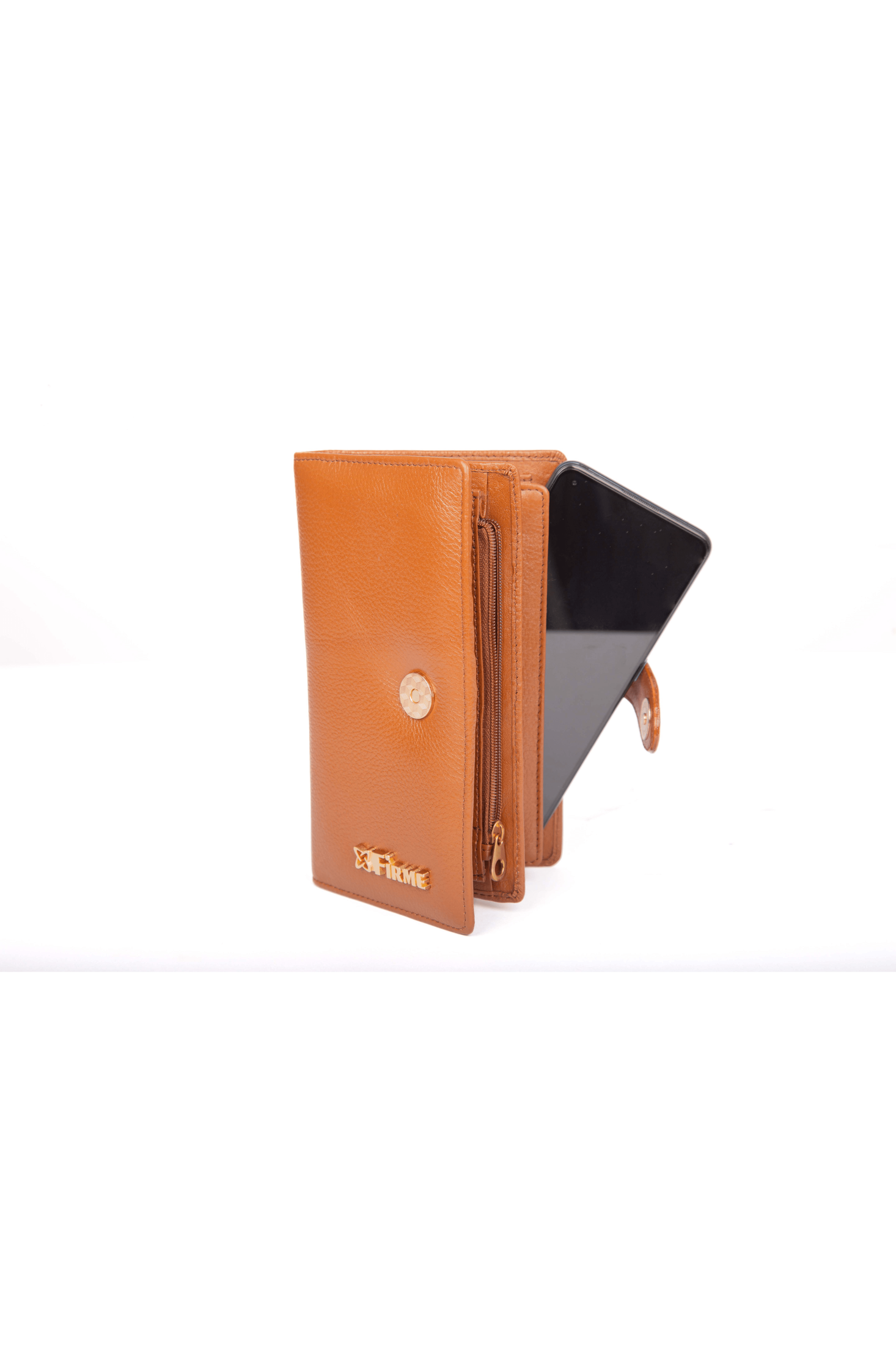 Snatch Leather Women’s Clutch - Firmebags