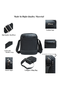 Pixel Double Pocket Sling Bags.