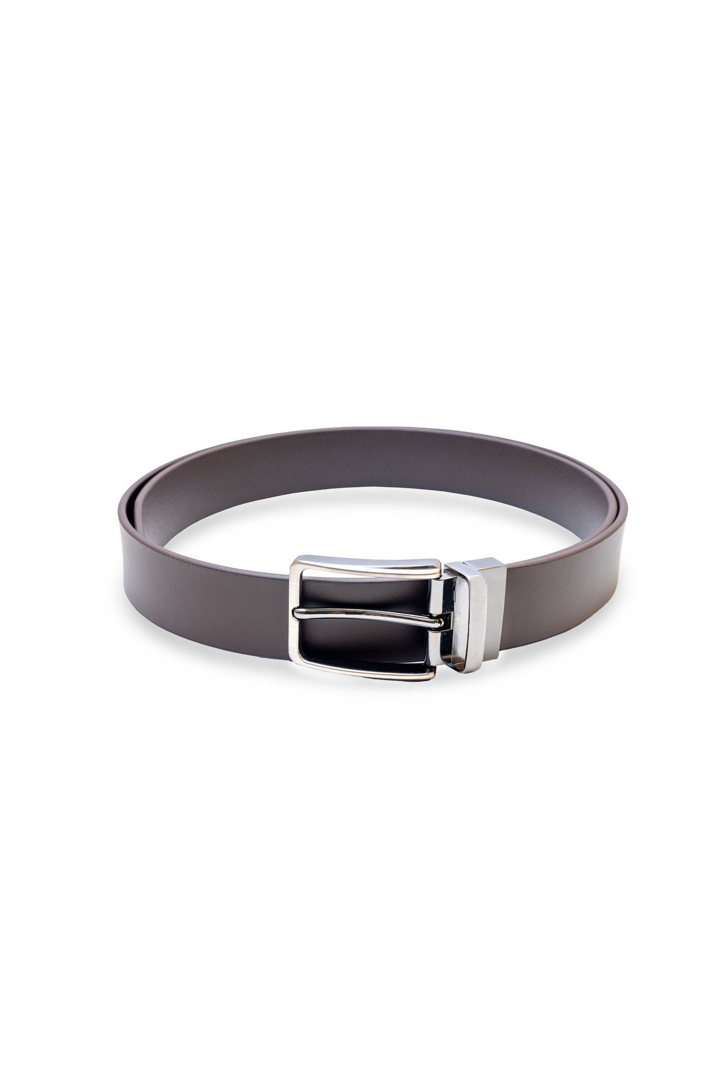 Mens Leather Belt With Buckel | Genuine Leather Belt For Men (Fit Upto 46 Inches, Brown ).