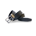 Firme Bag Mens Leather Belt With Buckel | Genuine Leather Belt For Men (Fit Upto 46 Inches, Black ).
