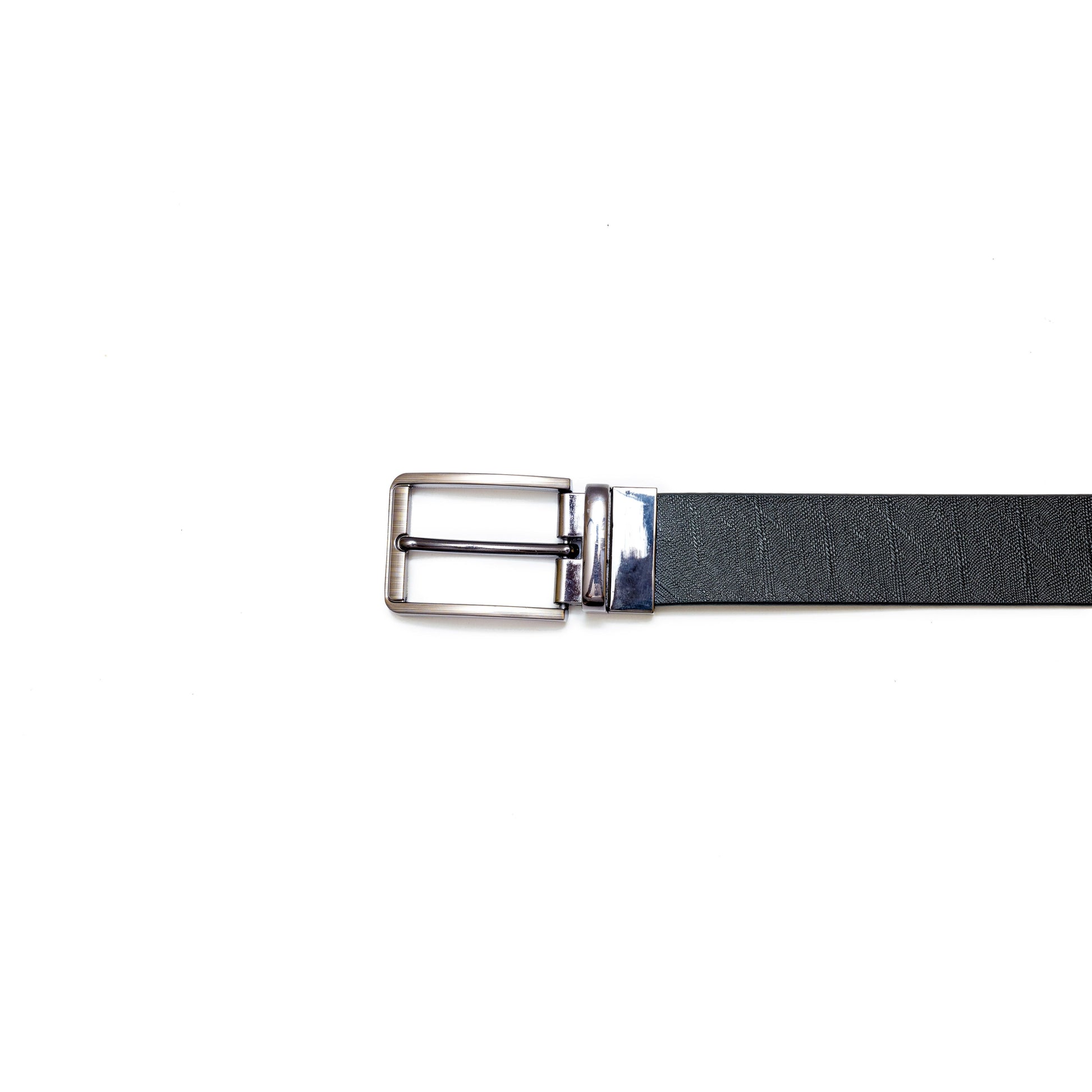 Firme Bag Mens Leather Belt With Buckel | Genuine Leather Belt For Men (Fit Upto 46 Inches, Black ).
