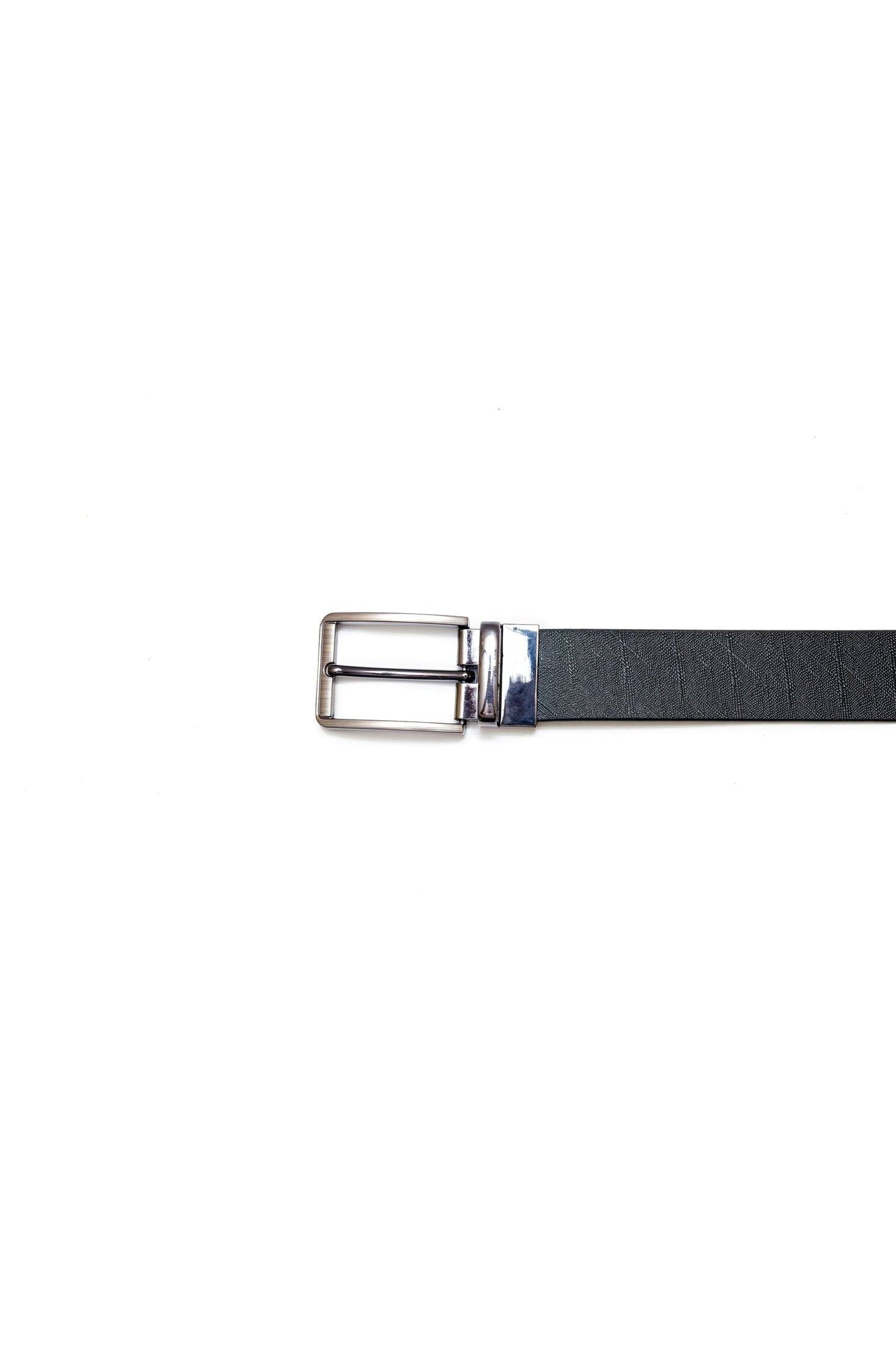 Firme Bag Mens Leather Belt With Buckel | Genuine Leather Belt For Men (Fit Upto 46 Inches, Black ).