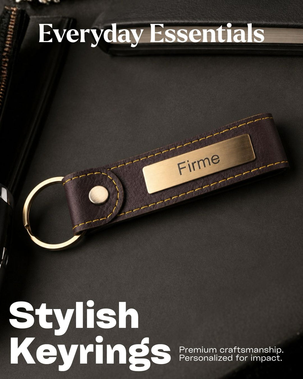 The Signature Gift Combo Set of Six – Premium Faux Vegan Leather Travel Essentials (Personalised Name Available)