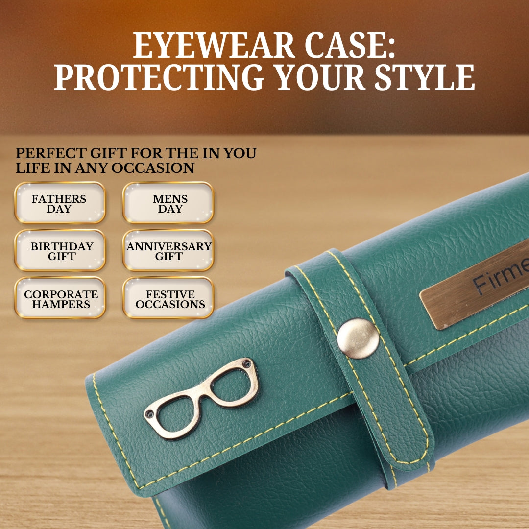 The Signature Gift Combo Set of Six – Premium Faux Vegan Leather Travel Essentials (Personalised Name Available)