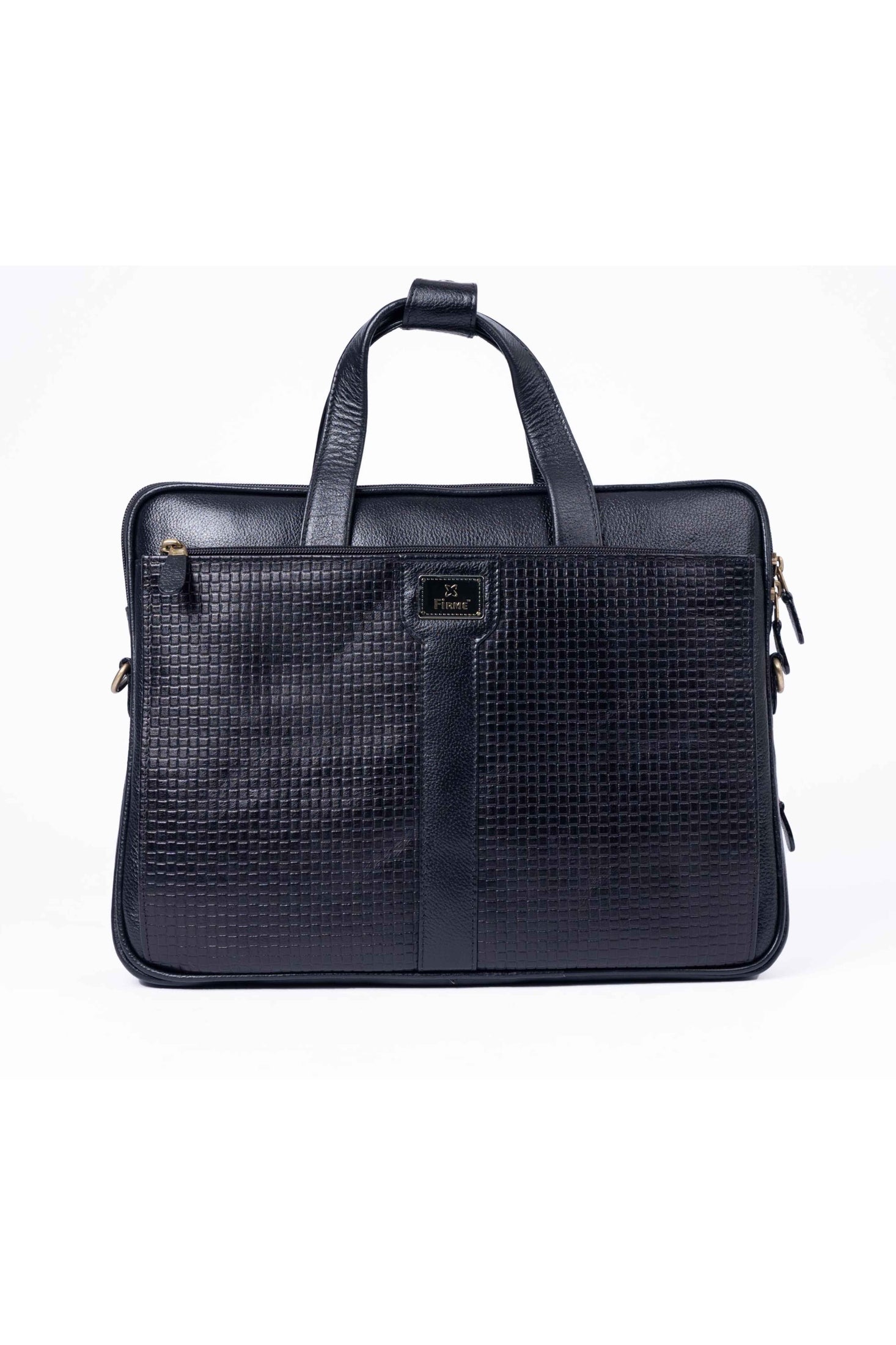 Aries – 1 Leather 15.6' Laptop Bag.