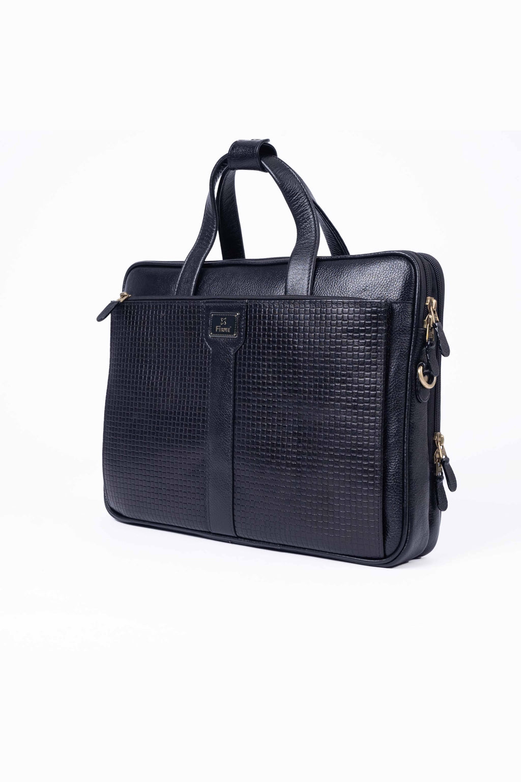 Aries – 1 Leather 15.6' Laptop Bag.