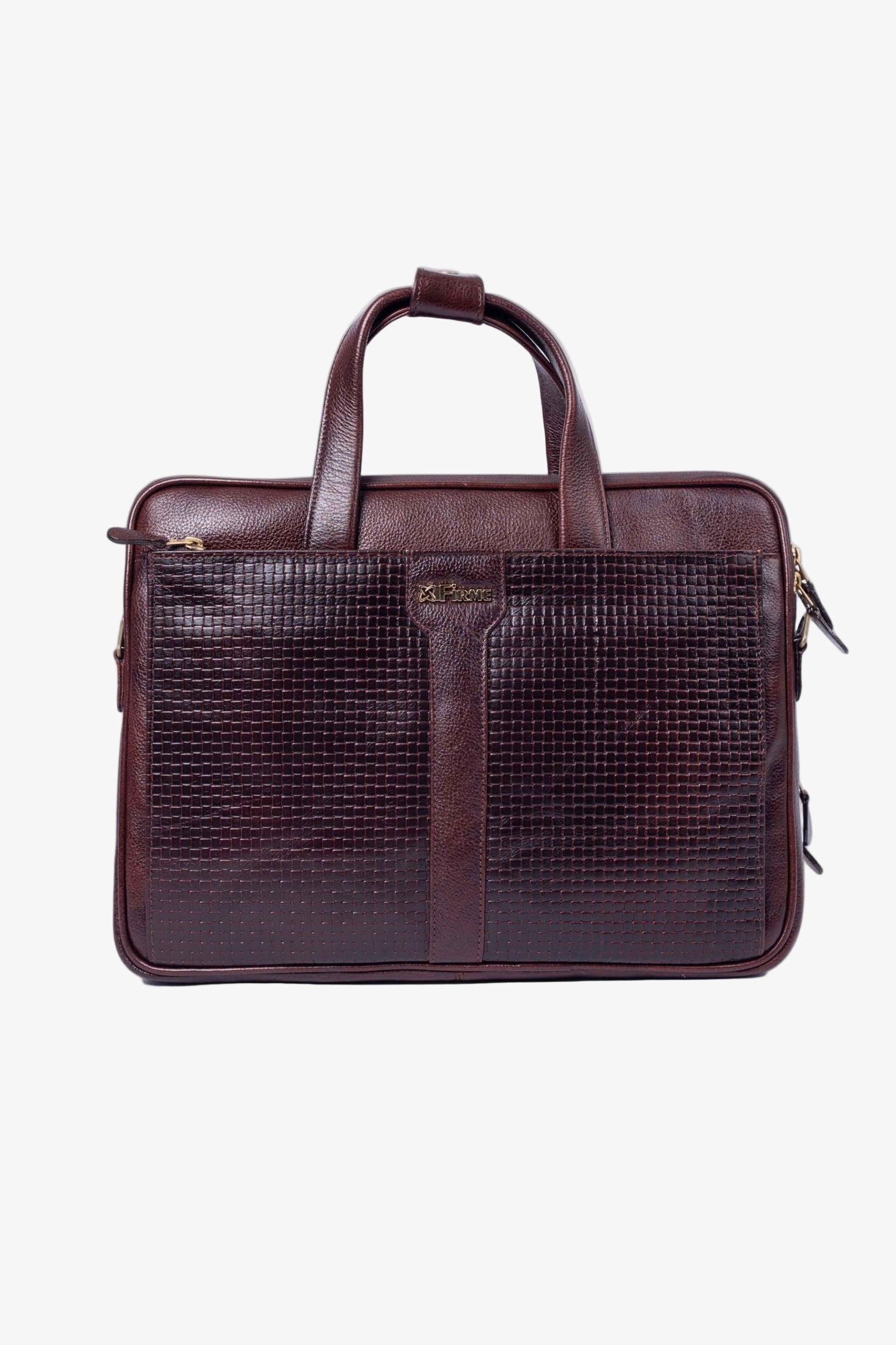 Aries – 1 Leather 15.6' Laptop Bag.