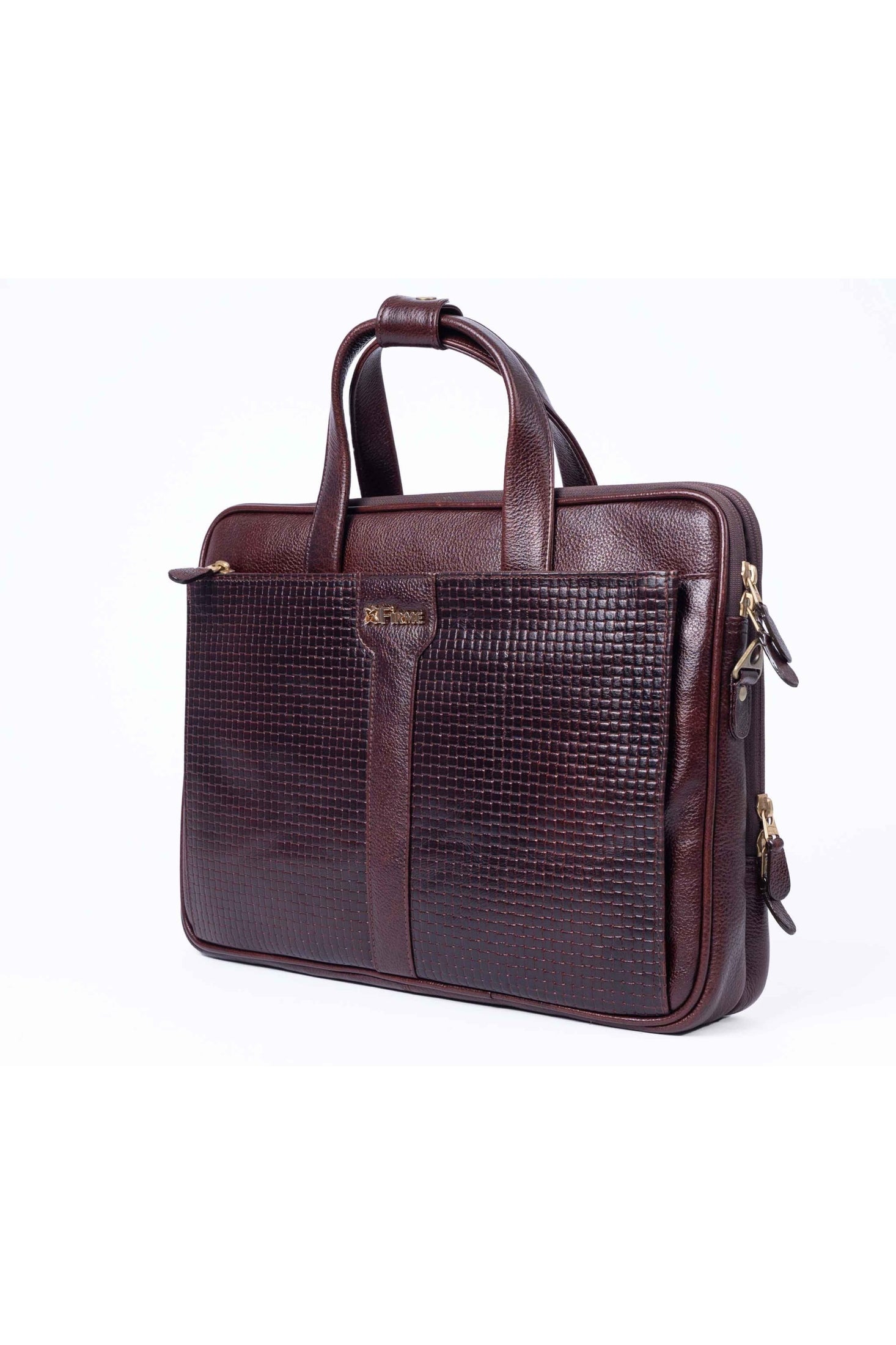 Aries – 1 Leather 15.6' Laptop Bag.