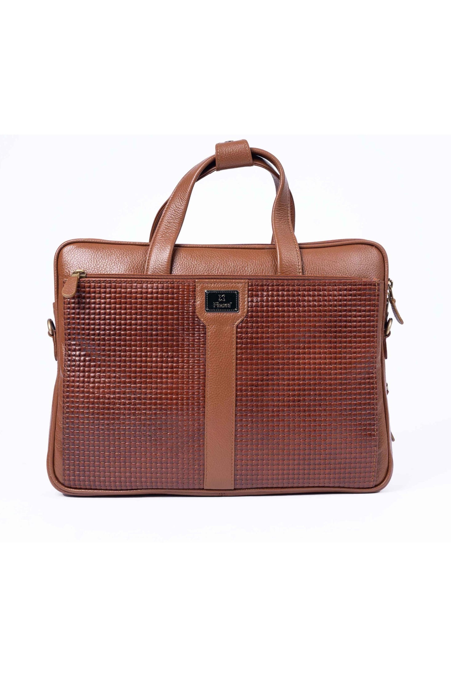 Aries – 1 Leather 15.6' Laptop Bag.