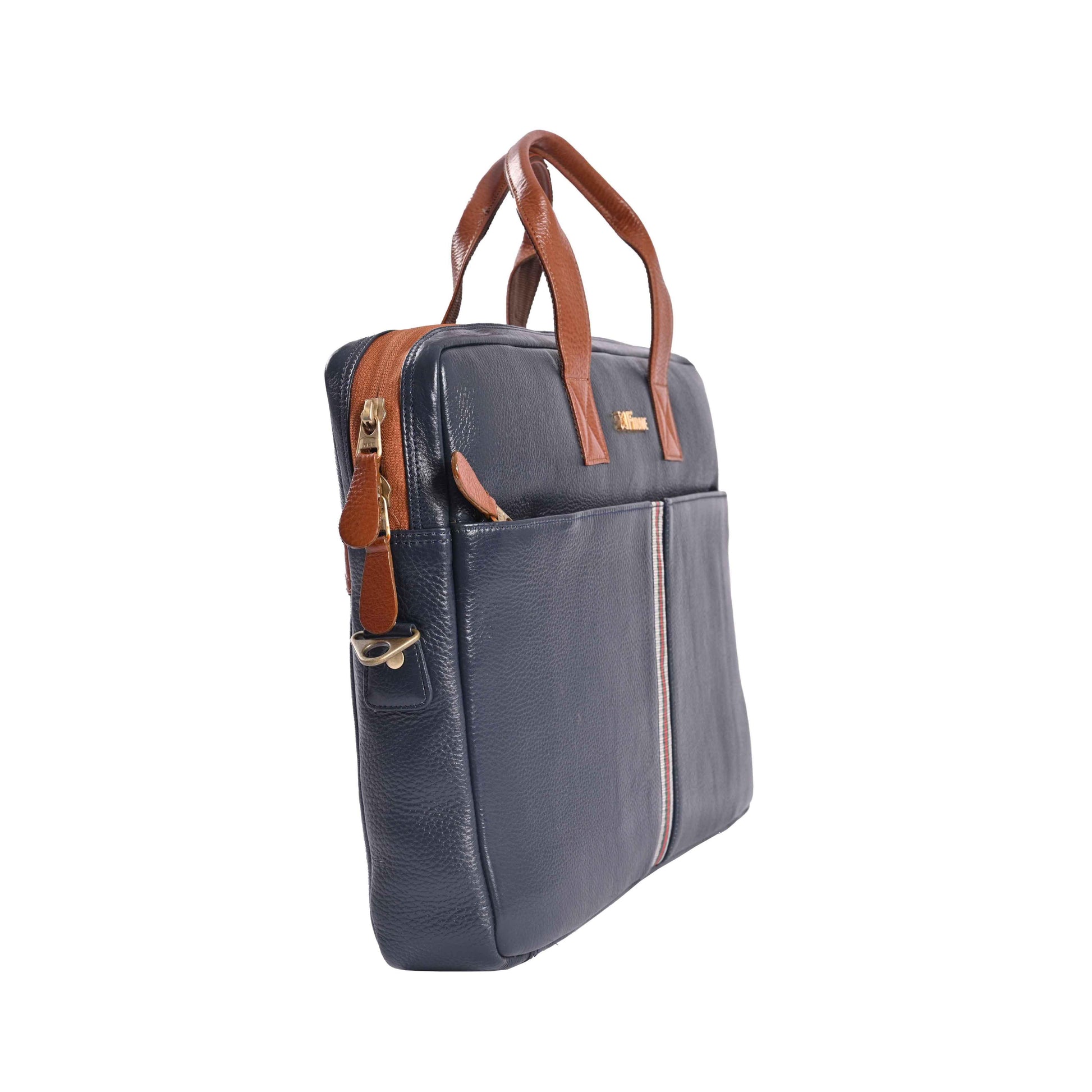 Fizzy Leather Laptop Bag - Firmebags