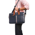 Fizzy Leather Laptop Bag - Firmebags