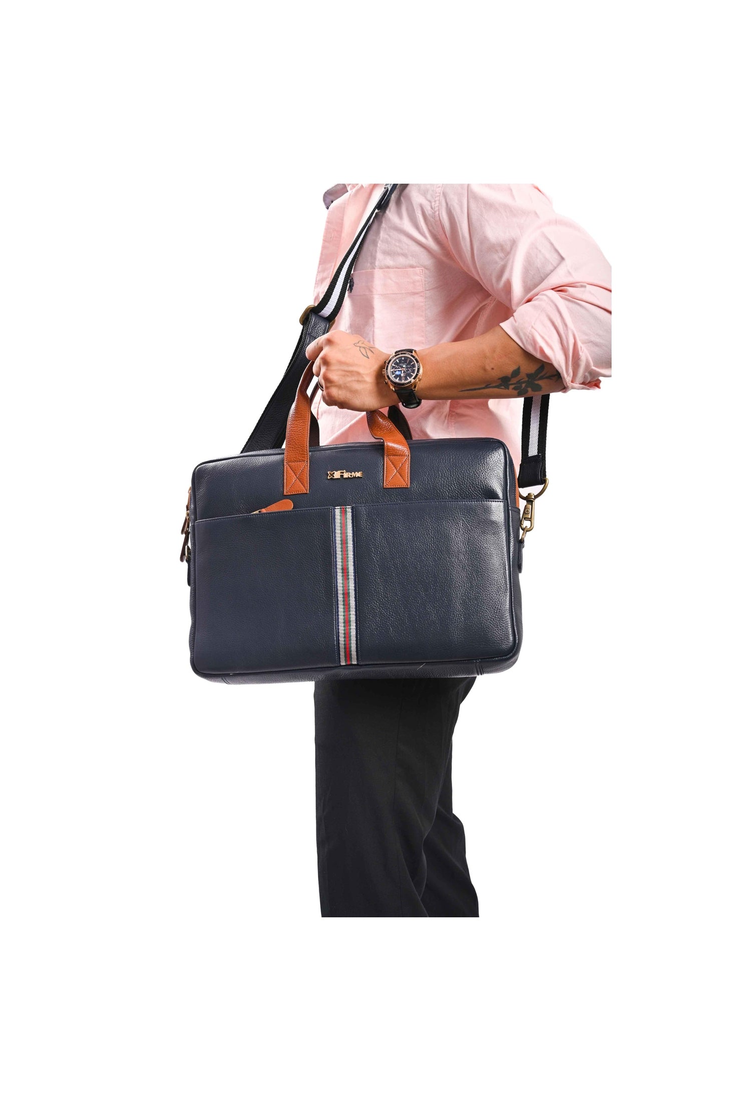 Fizzy Leather Laptop Bag.