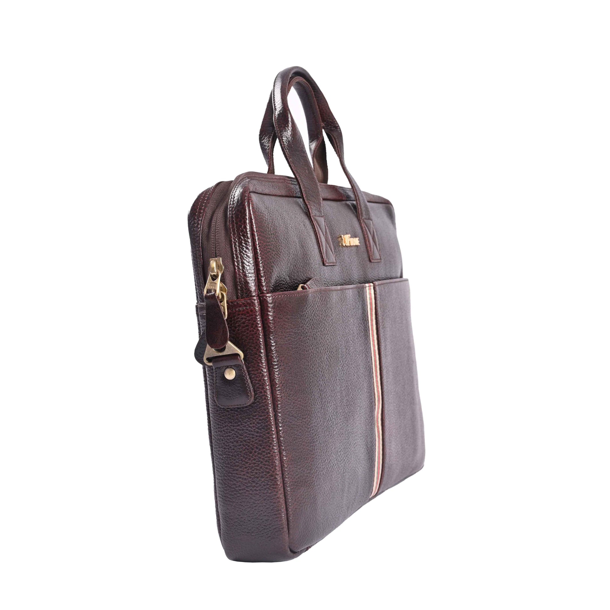 Fizzy Leather Laptop Bag - Firmebags