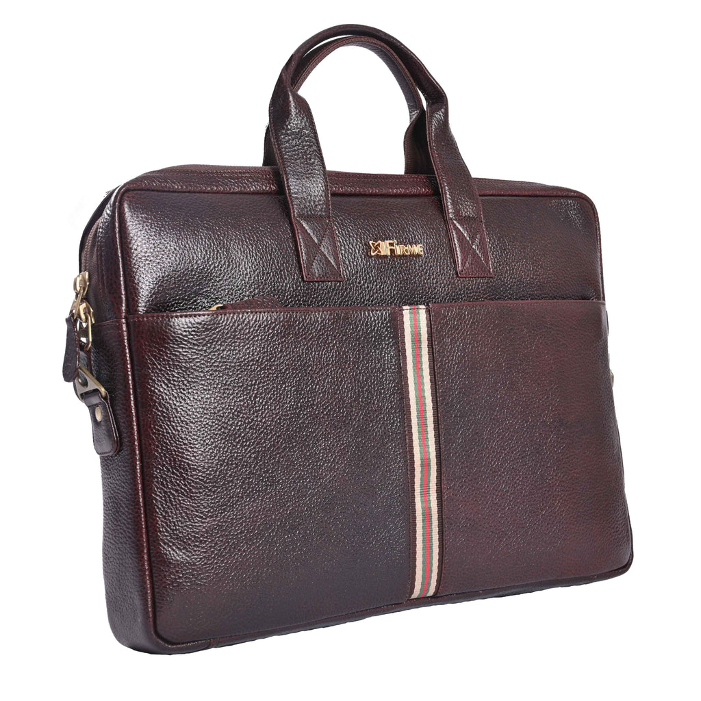 Fizzy Leather Laptop Bag.