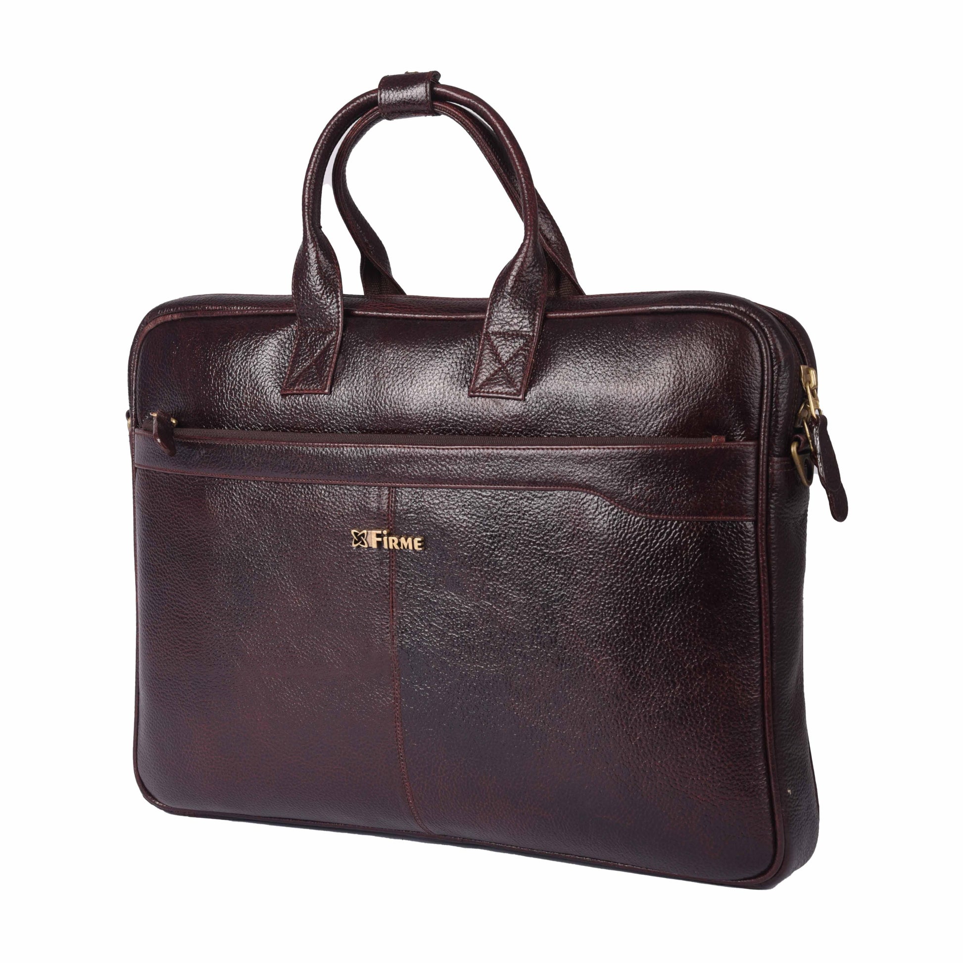 Classic Leather Laptop Bag - Firmebags