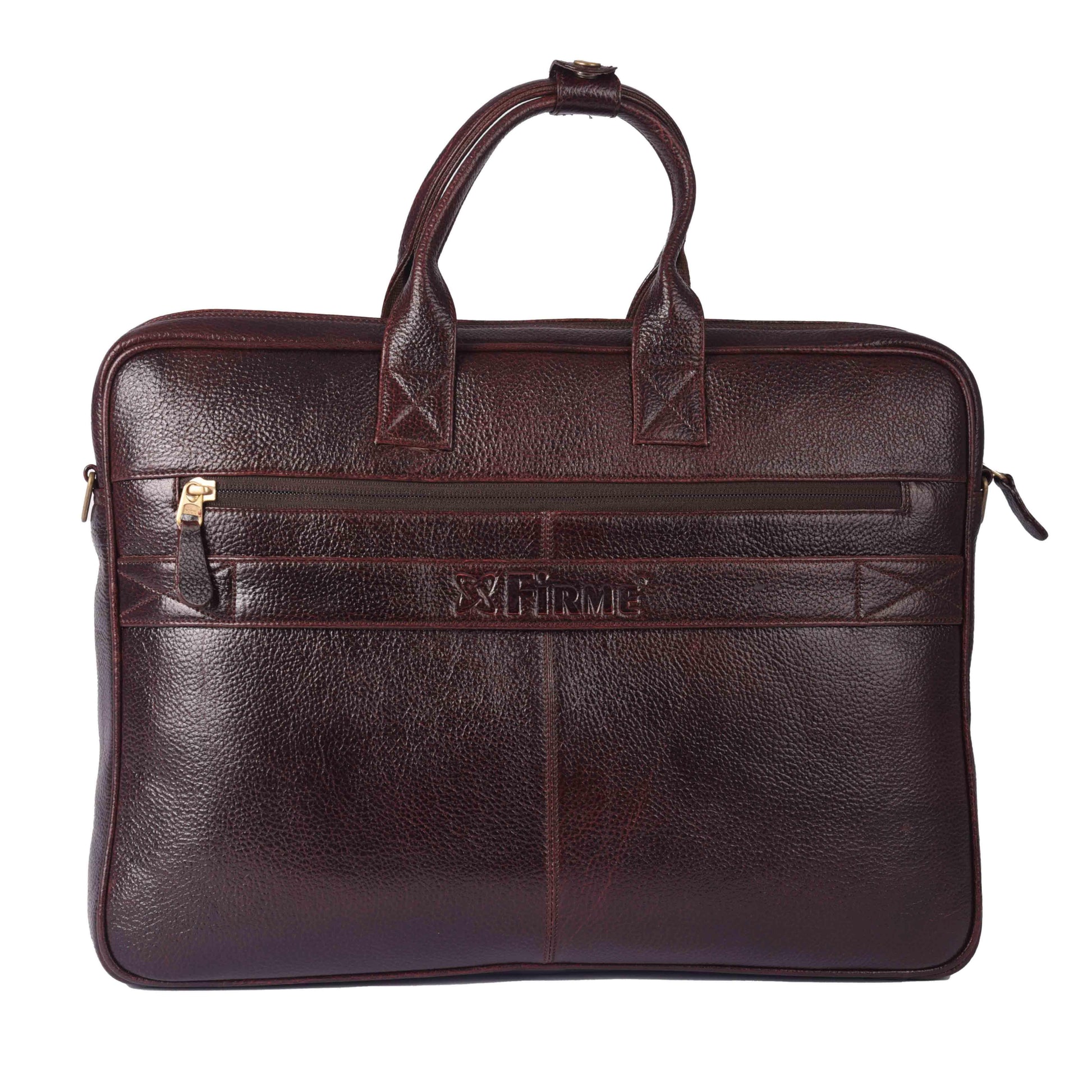 Classic Leather Laptop Bag - Firmebags