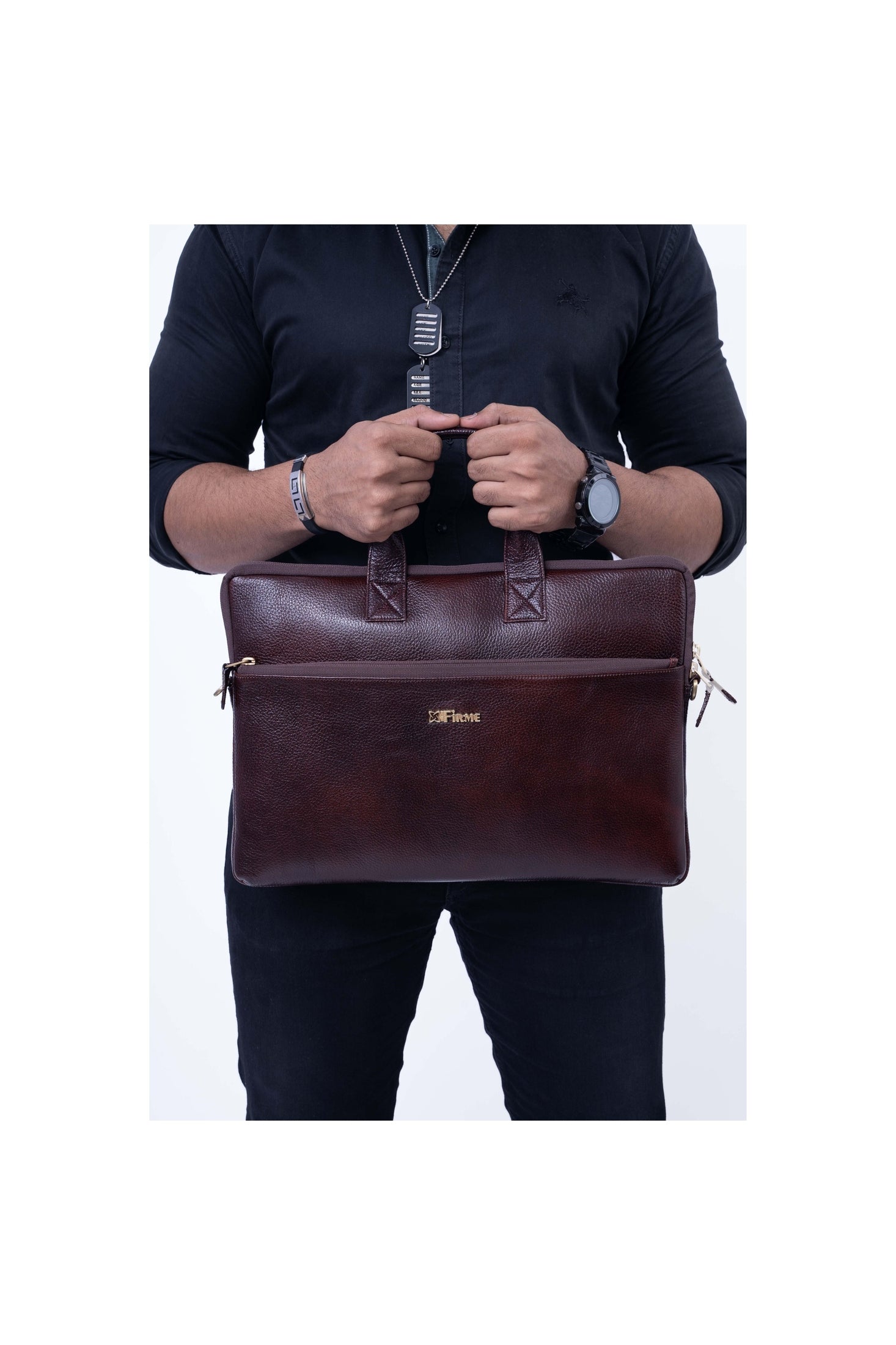 Slayer Leather Laptop.