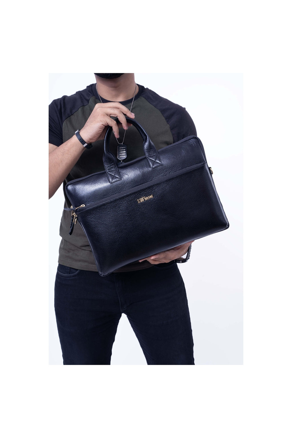 Slayer Leather Laptop.