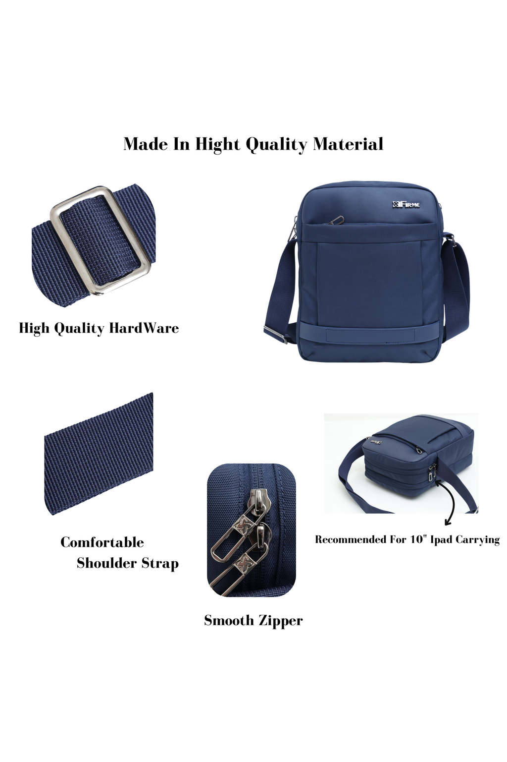 Pixel Double Pocket Sling Bags Firmebags