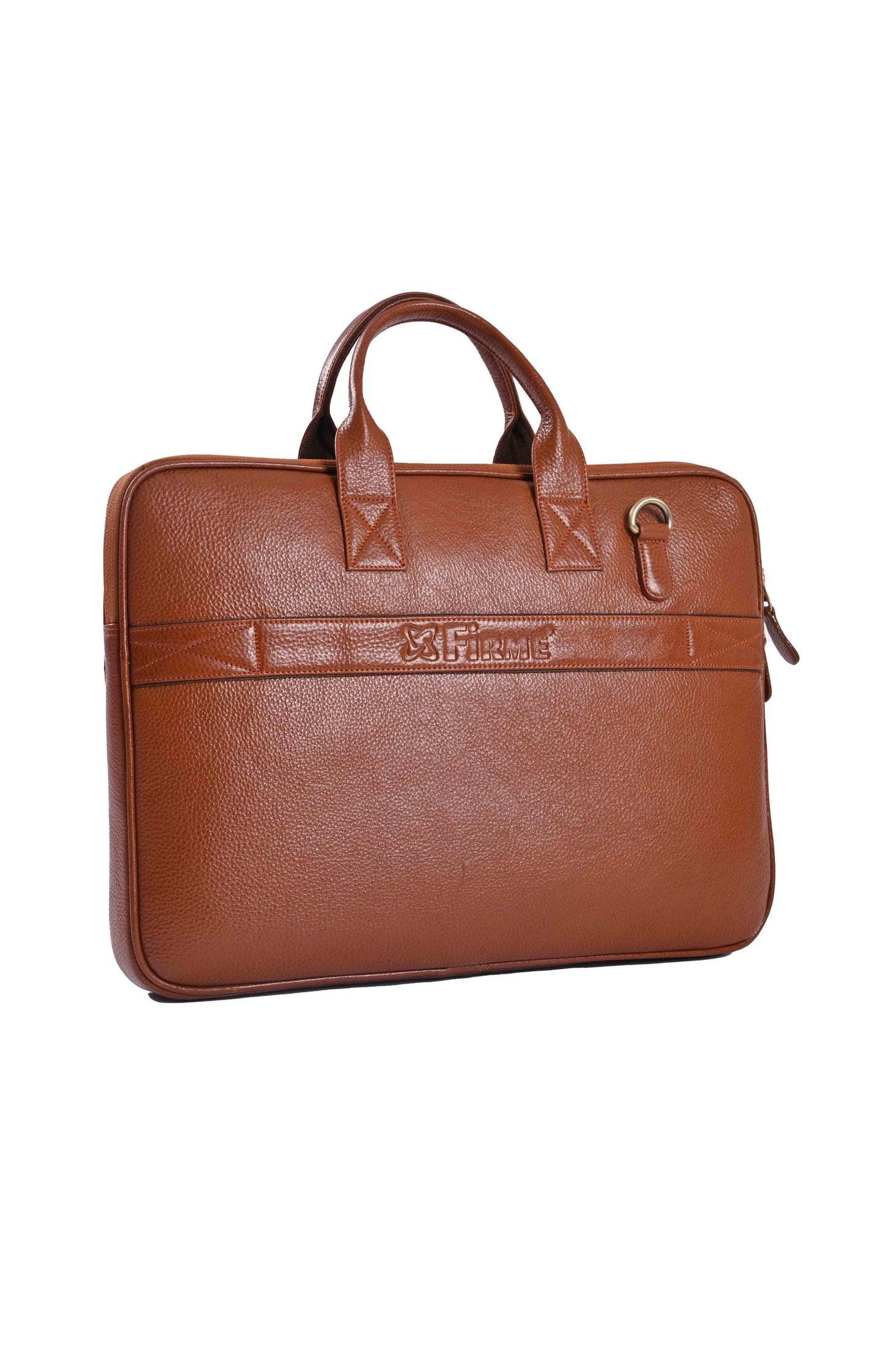 Elvee Leather Laptop Bag.