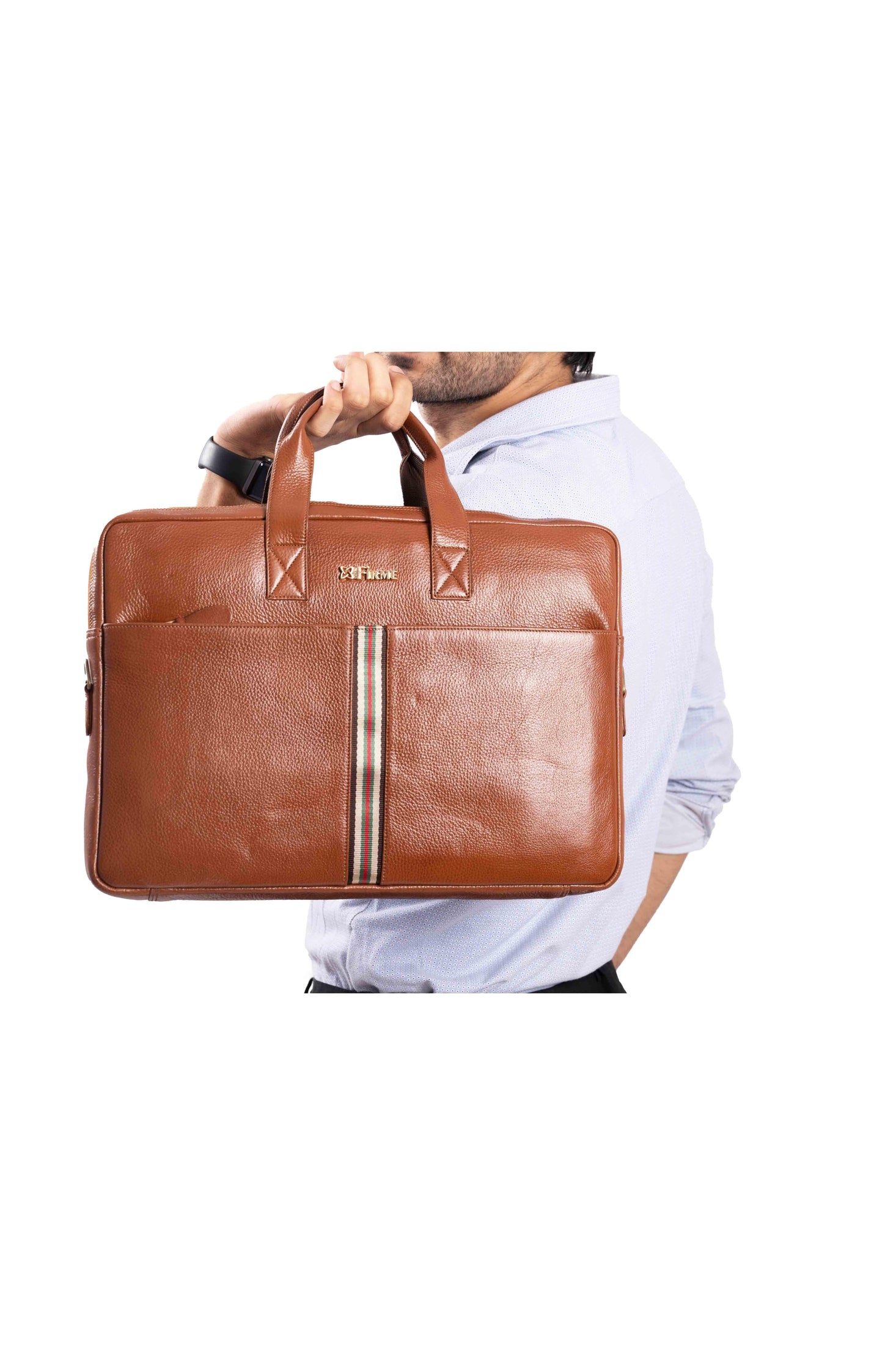 Fizzy Leather Laptop Bag.