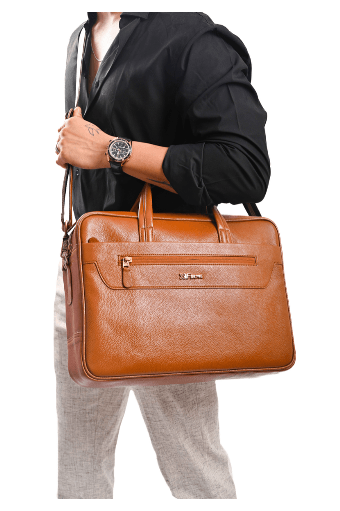 Gypsy Leather Laptop Bag.