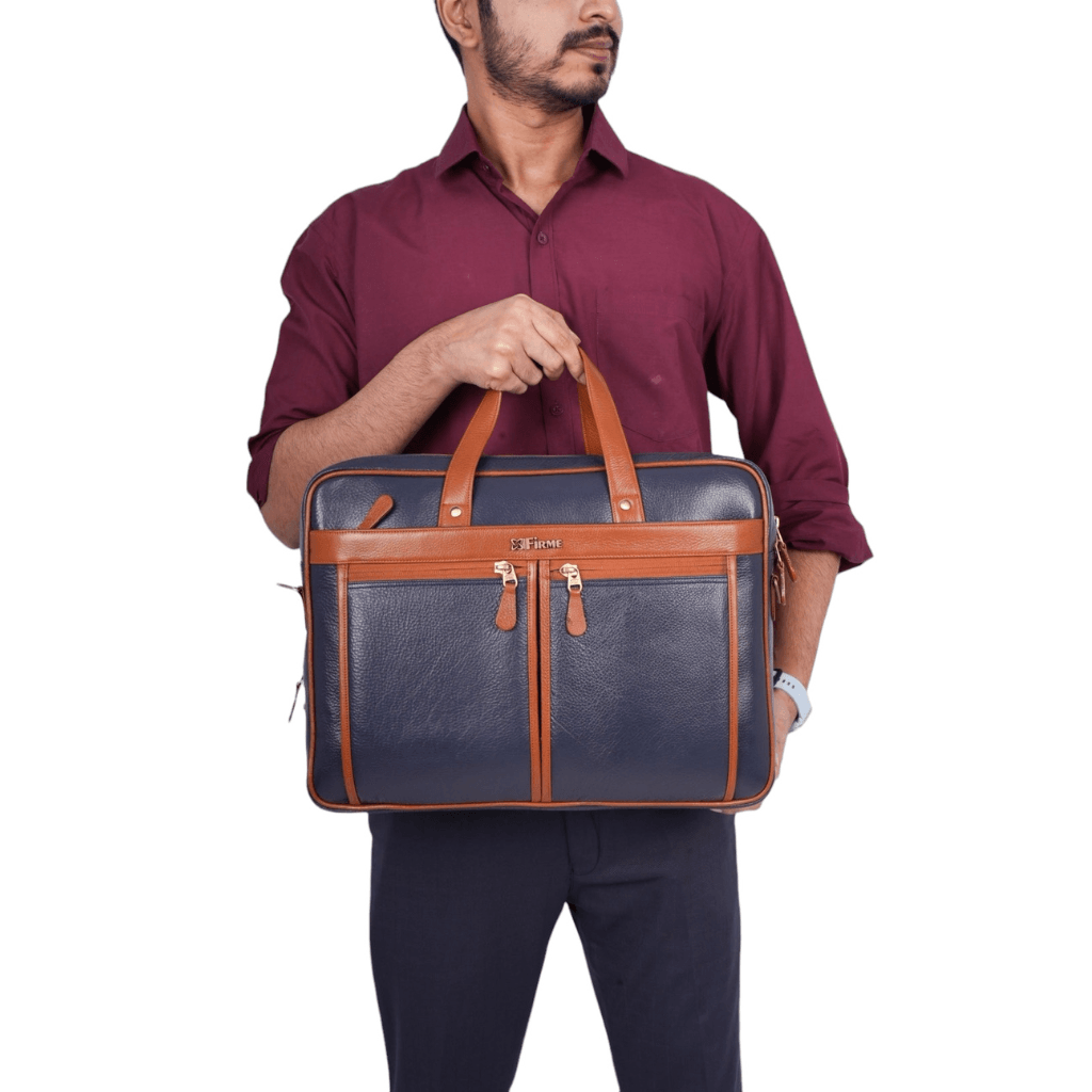 Maple Leather Laptop Bag - Firmebags