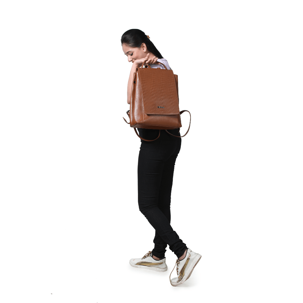 Saturn Leather Women’s Backpack - Firmebags