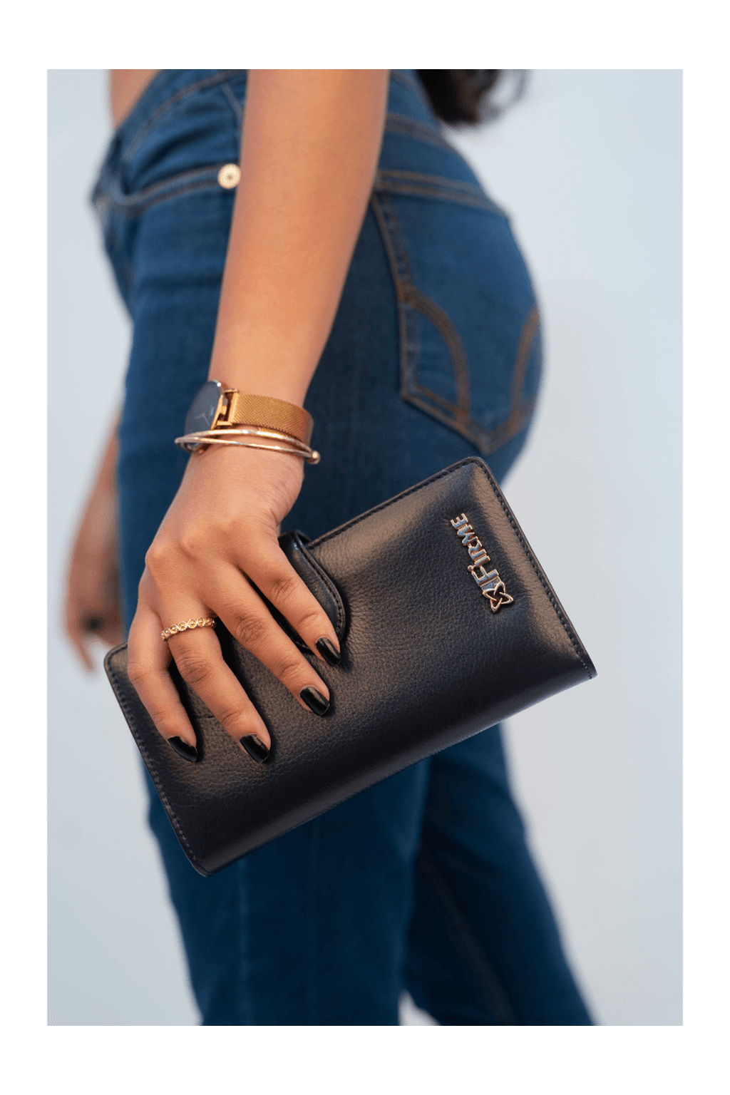 Snatch Leather Women’s Clutch.