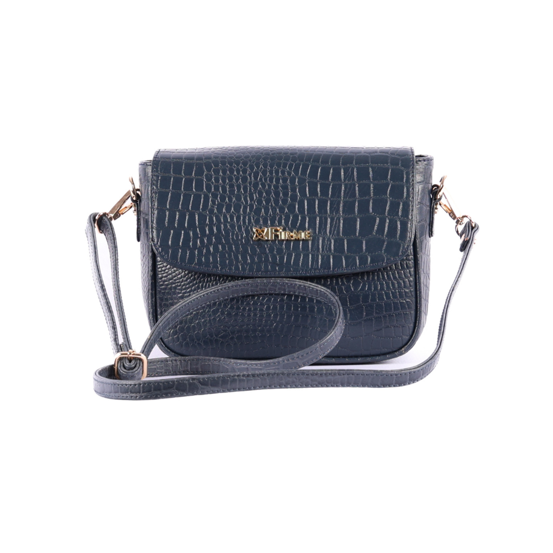 Croco Women’s Genuine Leather Sling Bag – Lightweight, Waterproof, Compact Design