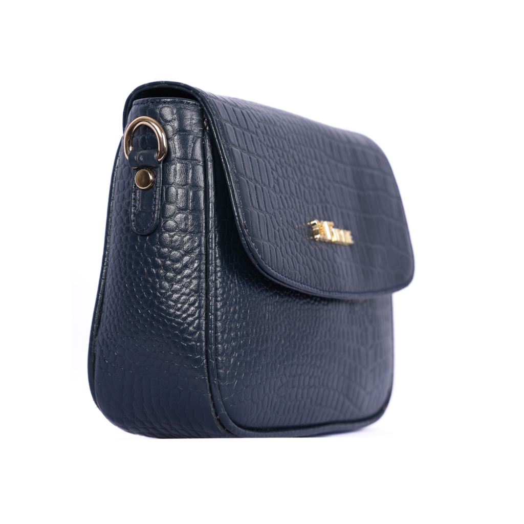 Croco Women’s Genuine Leather Sling Bag – Lightweight, Waterproof, Compact Design