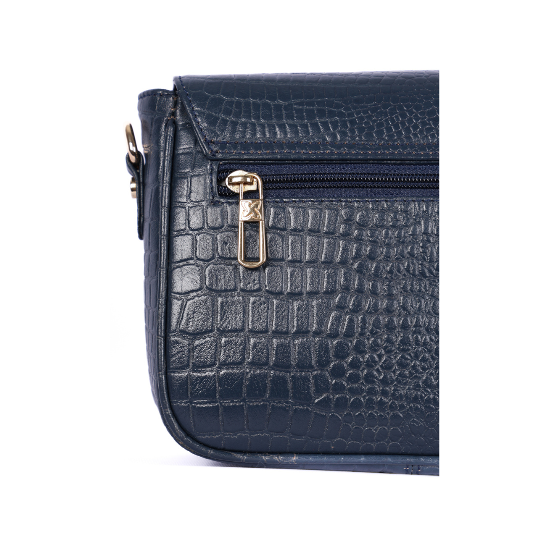 Croco Women’s Genuine Leather Sling Bag – Lightweight, Waterproof, Compact Design