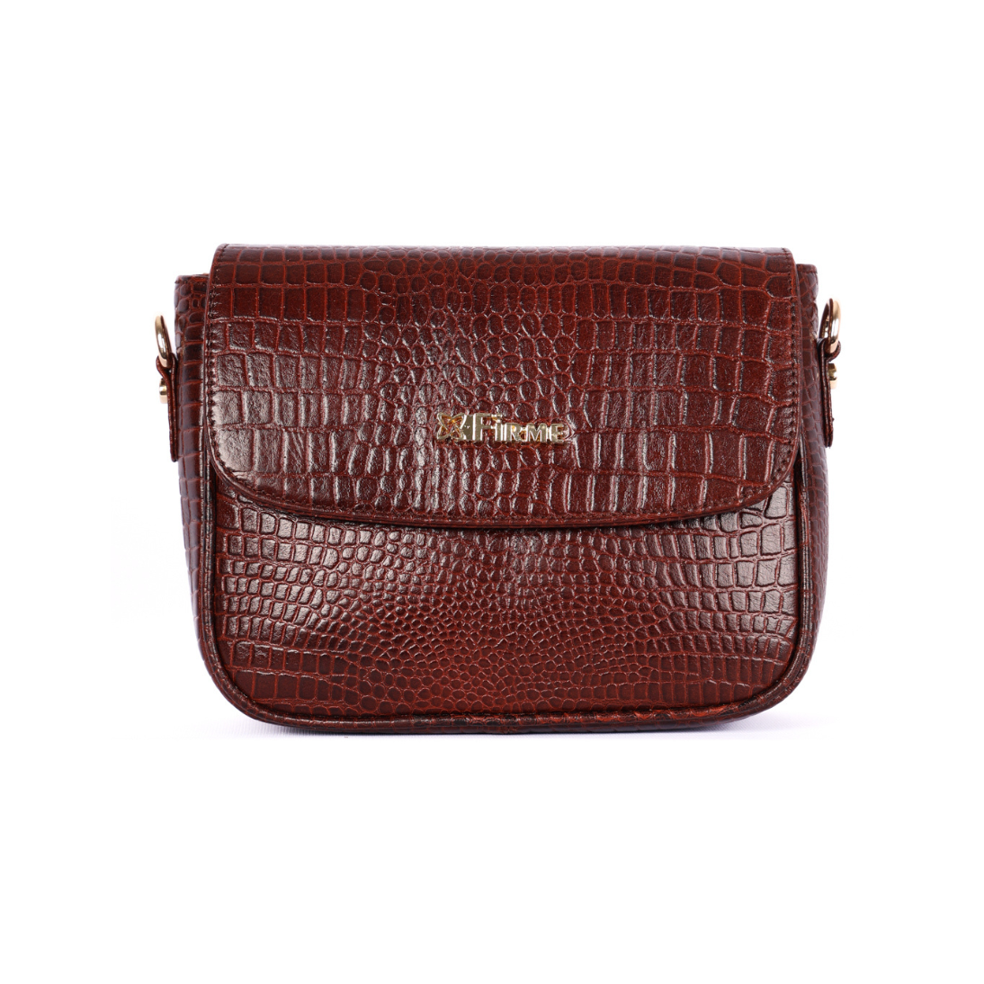 Croco Women’s Genuine Leather Sling Bag – Lightweight, Waterproof, Compact Design