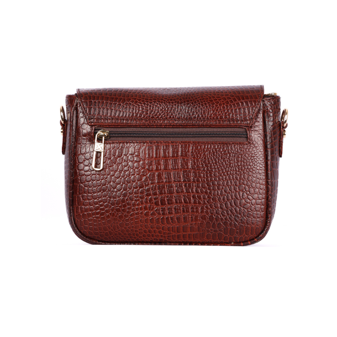 Croco Women’s Genuine Leather Sling Bag – Lightweight, Waterproof, Compact Design