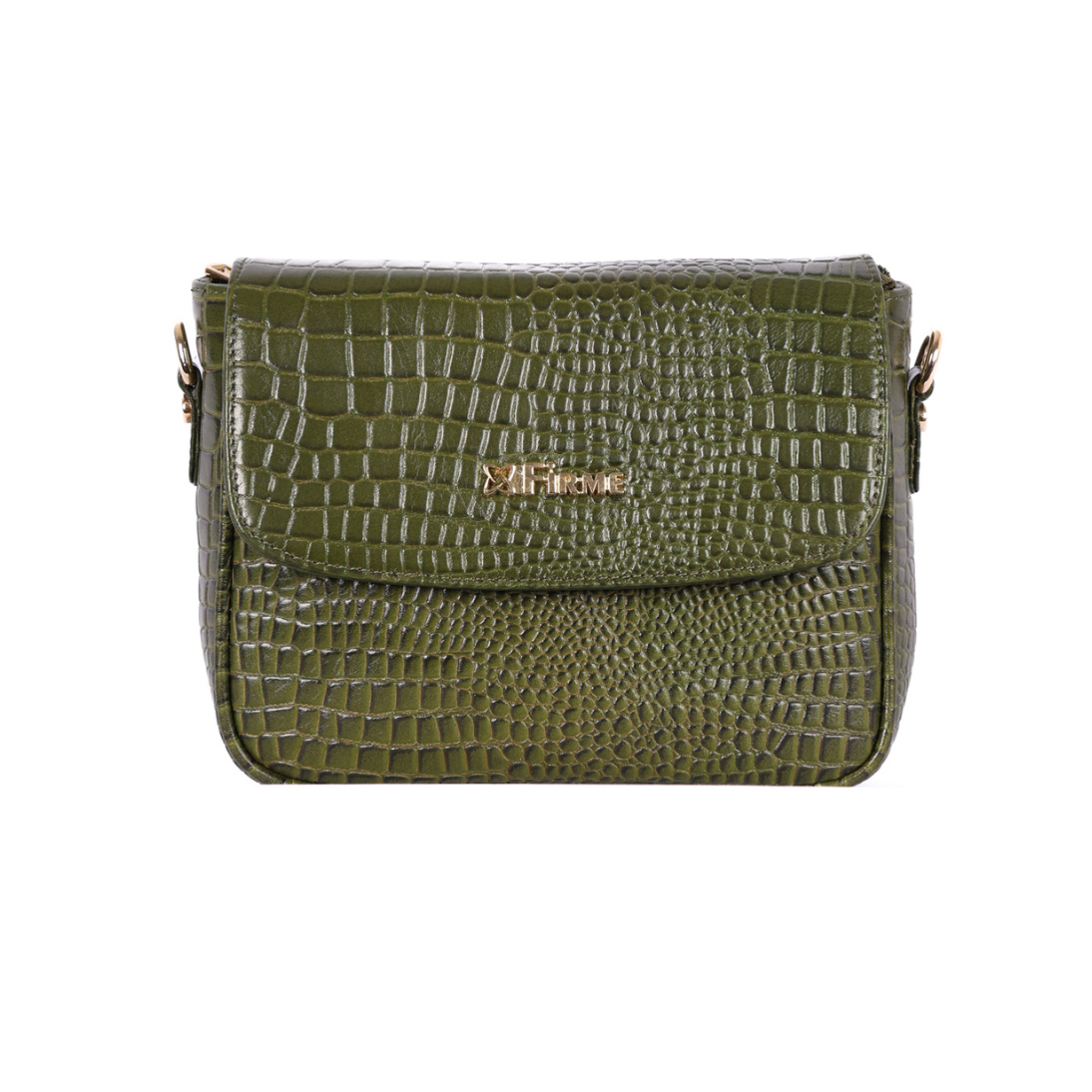 Croco Women’s Genuine Leather Sling Bag – Lightweight, Waterproof, Compact Design