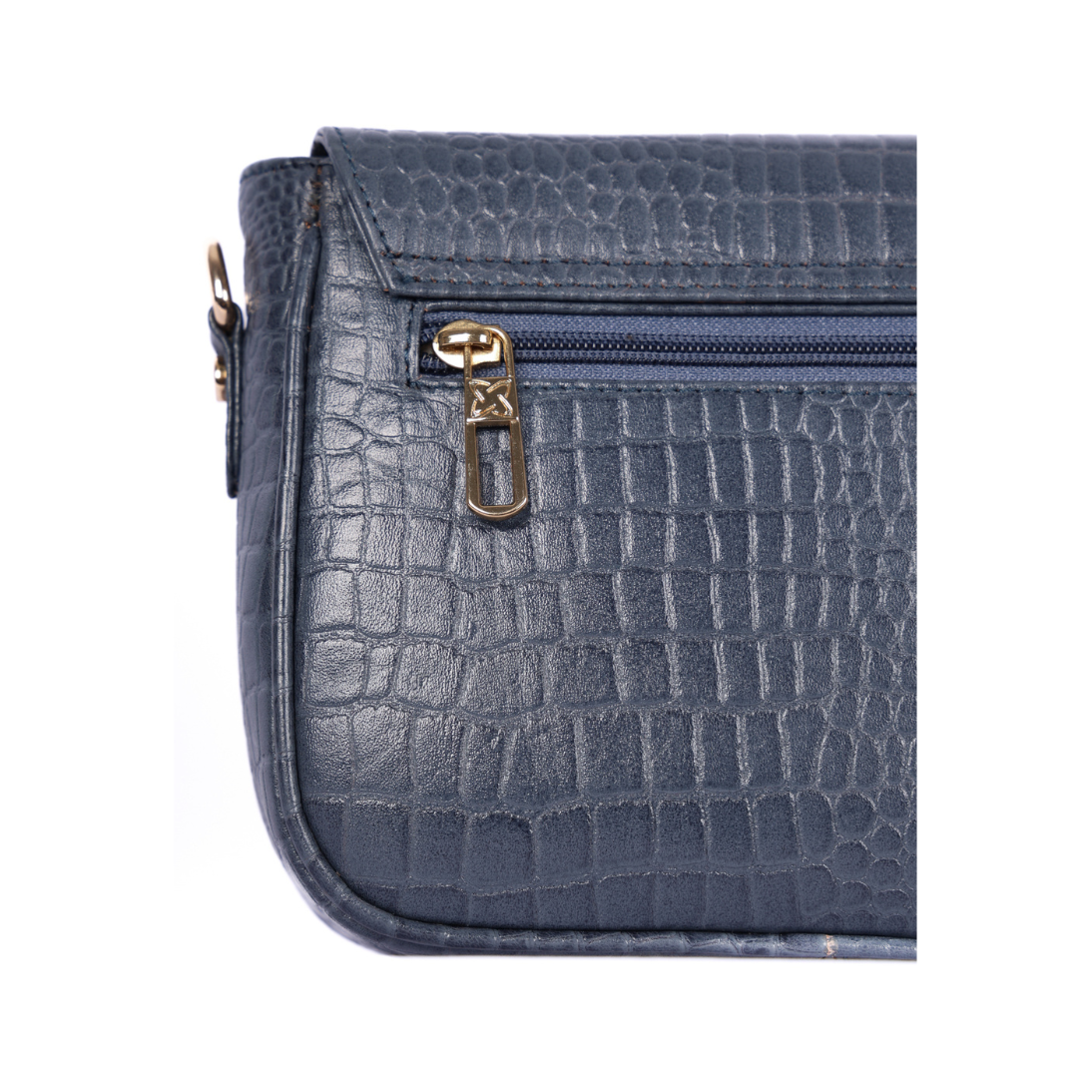 Croco Women’s Genuine Leather Sling Bag – Lightweight, Waterproof, Compact Design