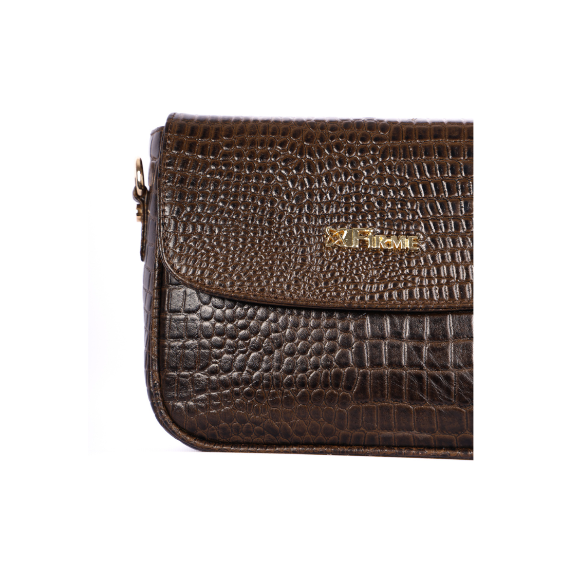 Croco Women’s Genuine Leather Sling Bag – Lightweight, Waterproof, Compact Design