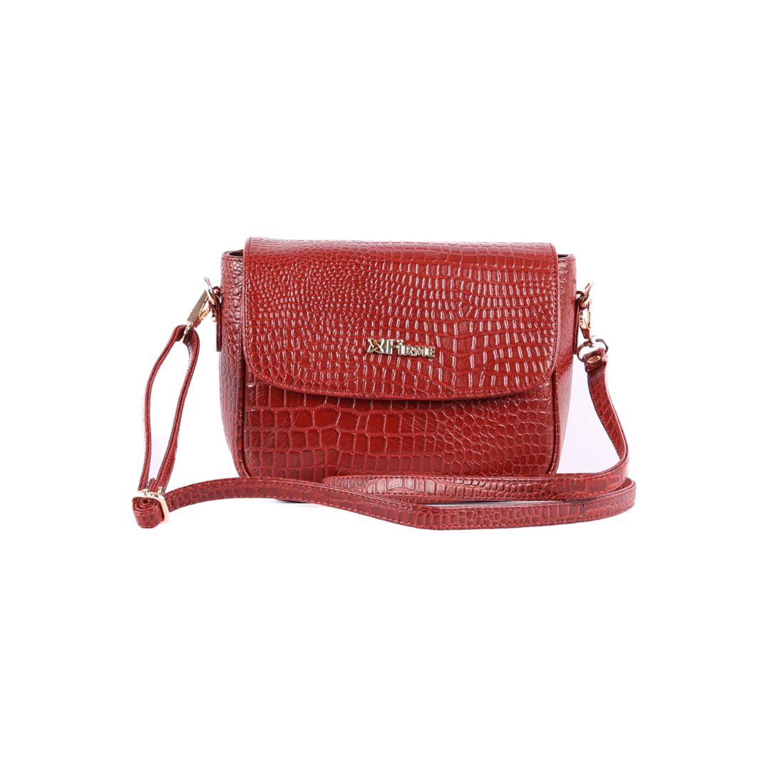 Croco Women’s Genuine Leather Sling Bag – Lightweight, Waterproof, Compact Design