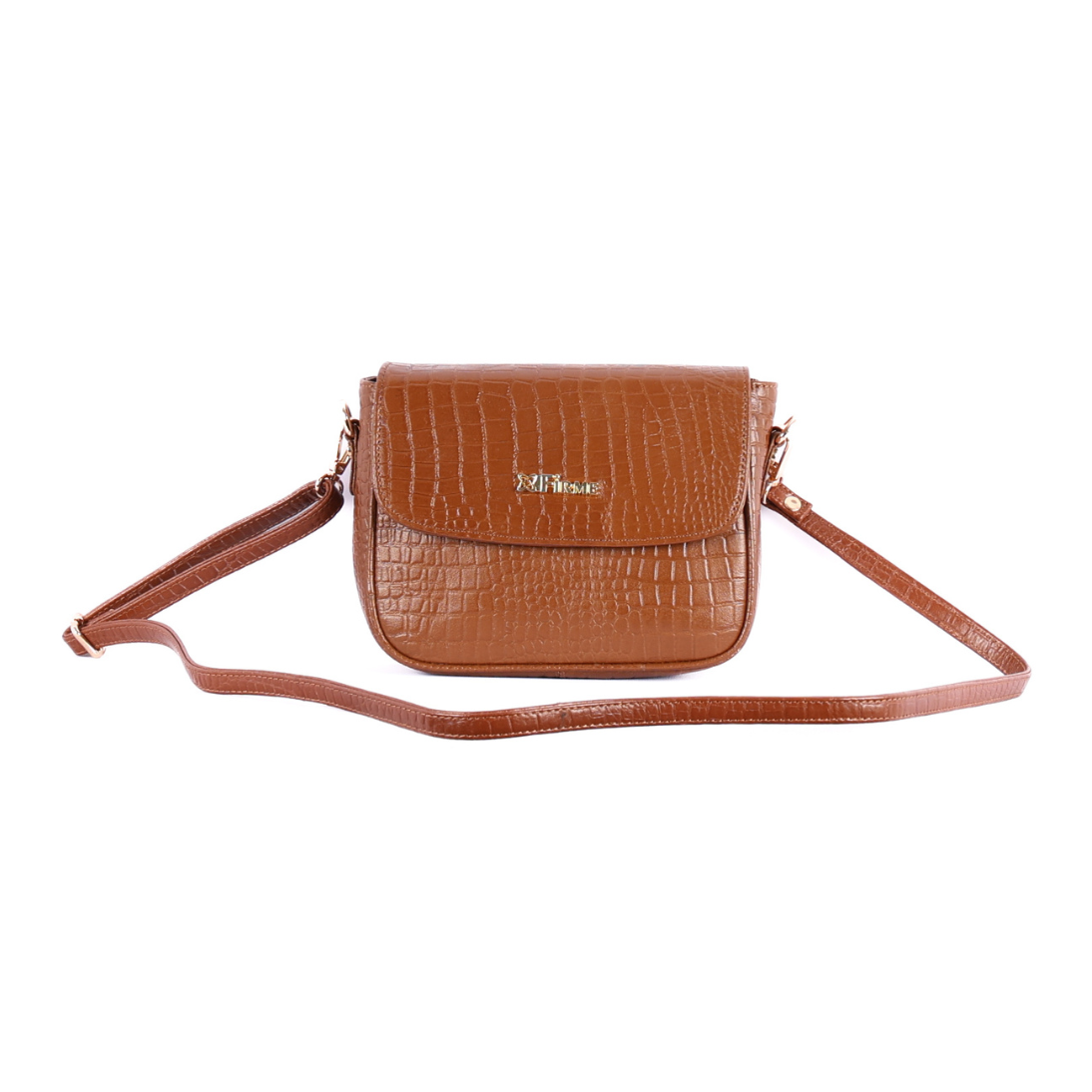 Croco Women’s Genuine Leather Sling Bag – Lightweight, Waterproof, Compact Design