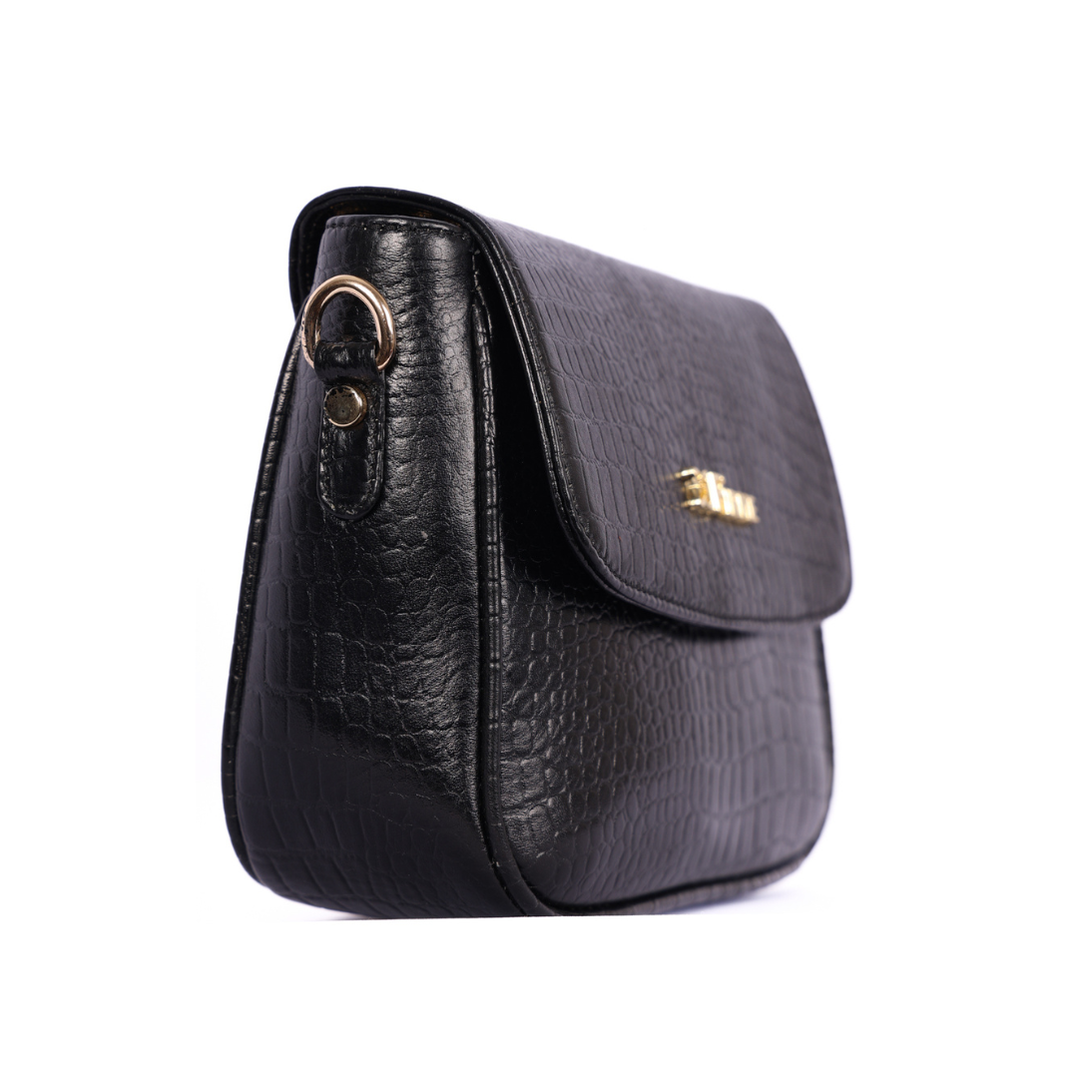 Croco Women’s Genuine Leather Sling Bag – Lightweight, Waterproof, Compact Design