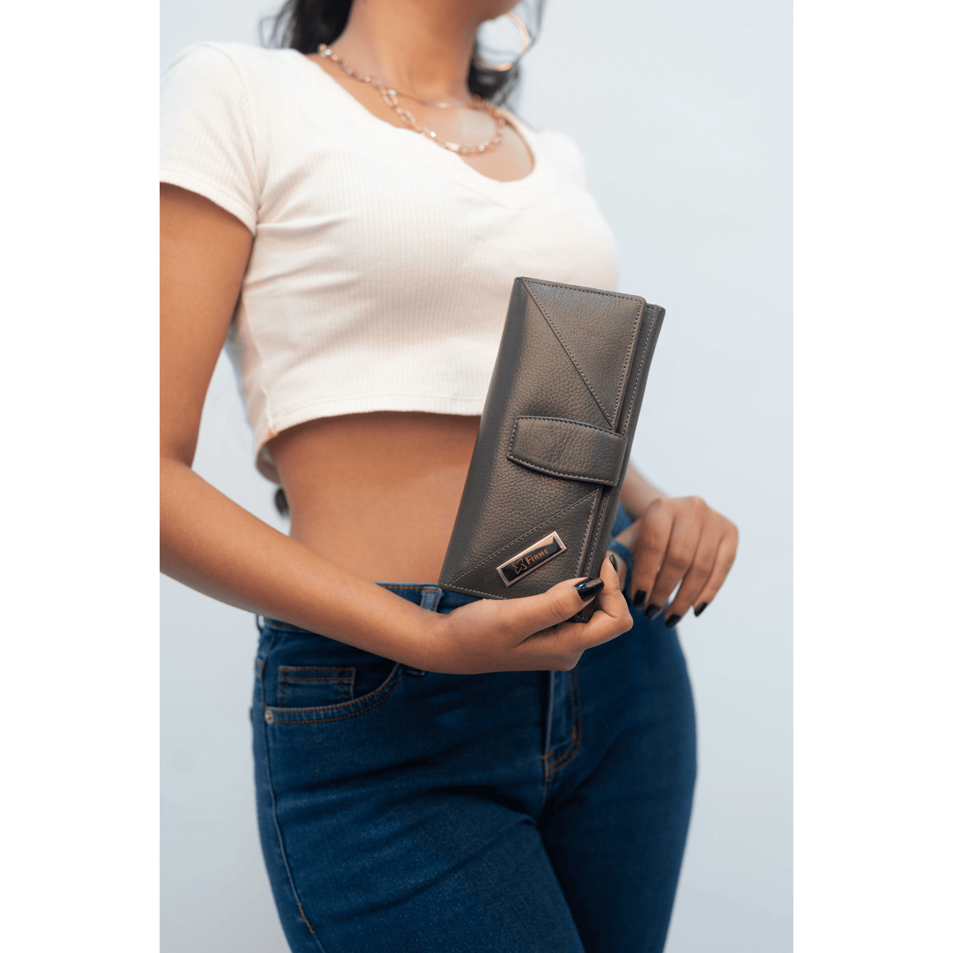 COUCH WOMENS LEATHER  CLUTCH - Firmebags