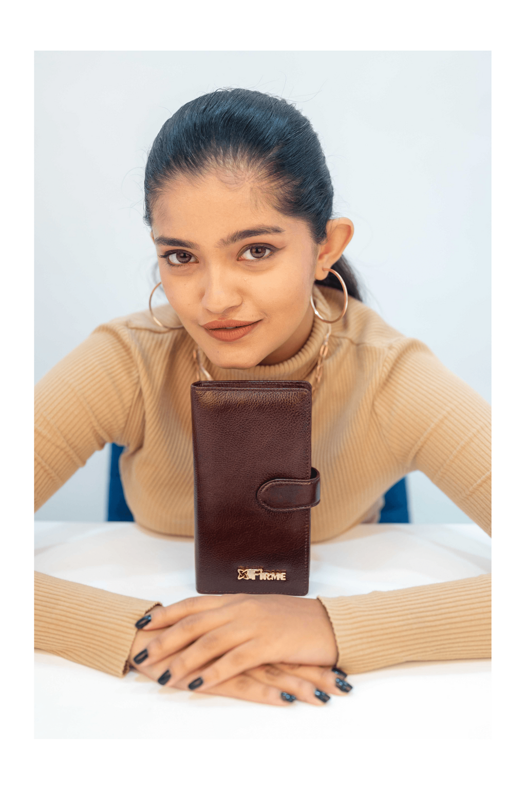 Snatch Leather Women’s Clutch.