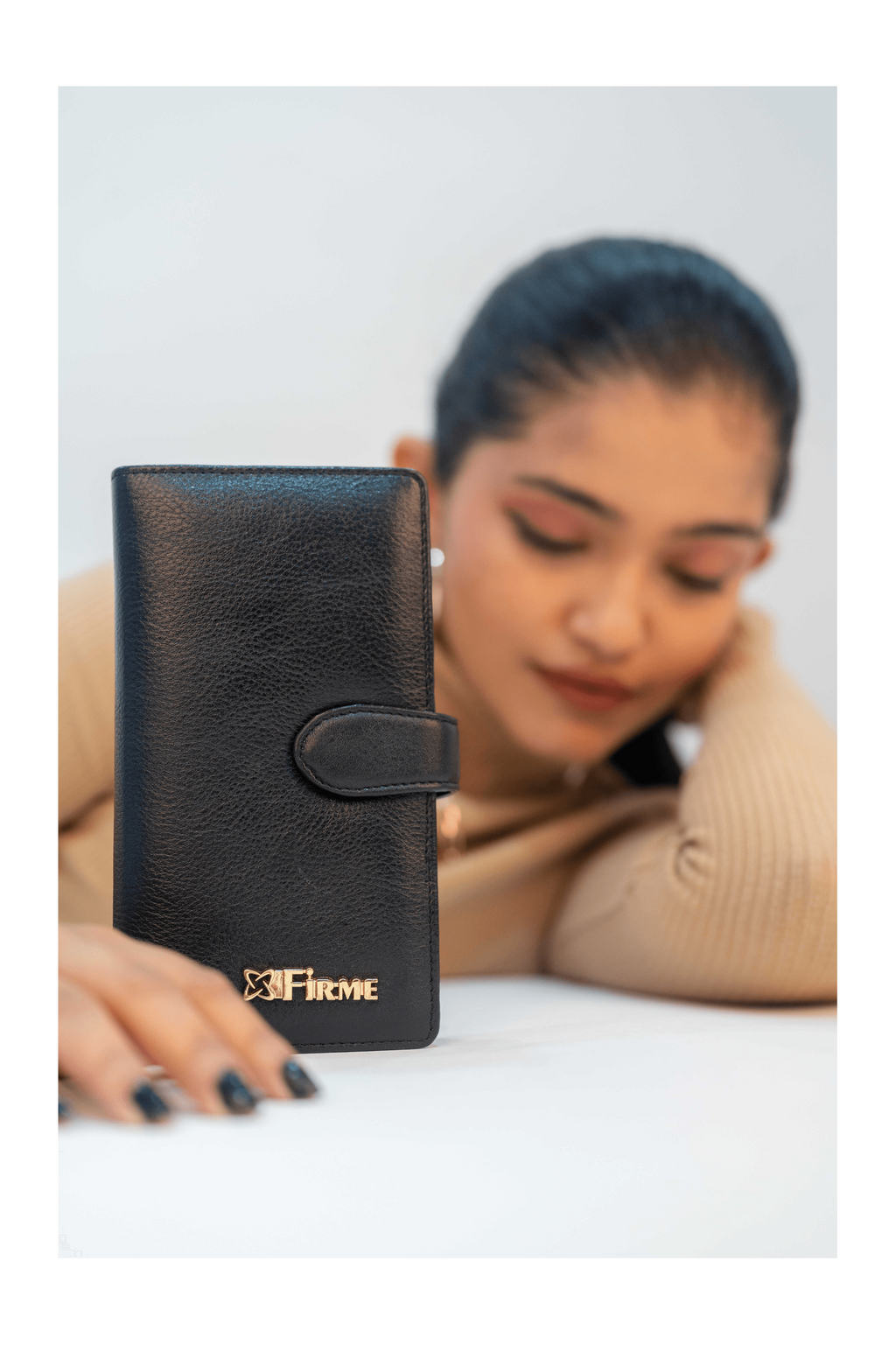 Snatch Leather Women’s Clutch.