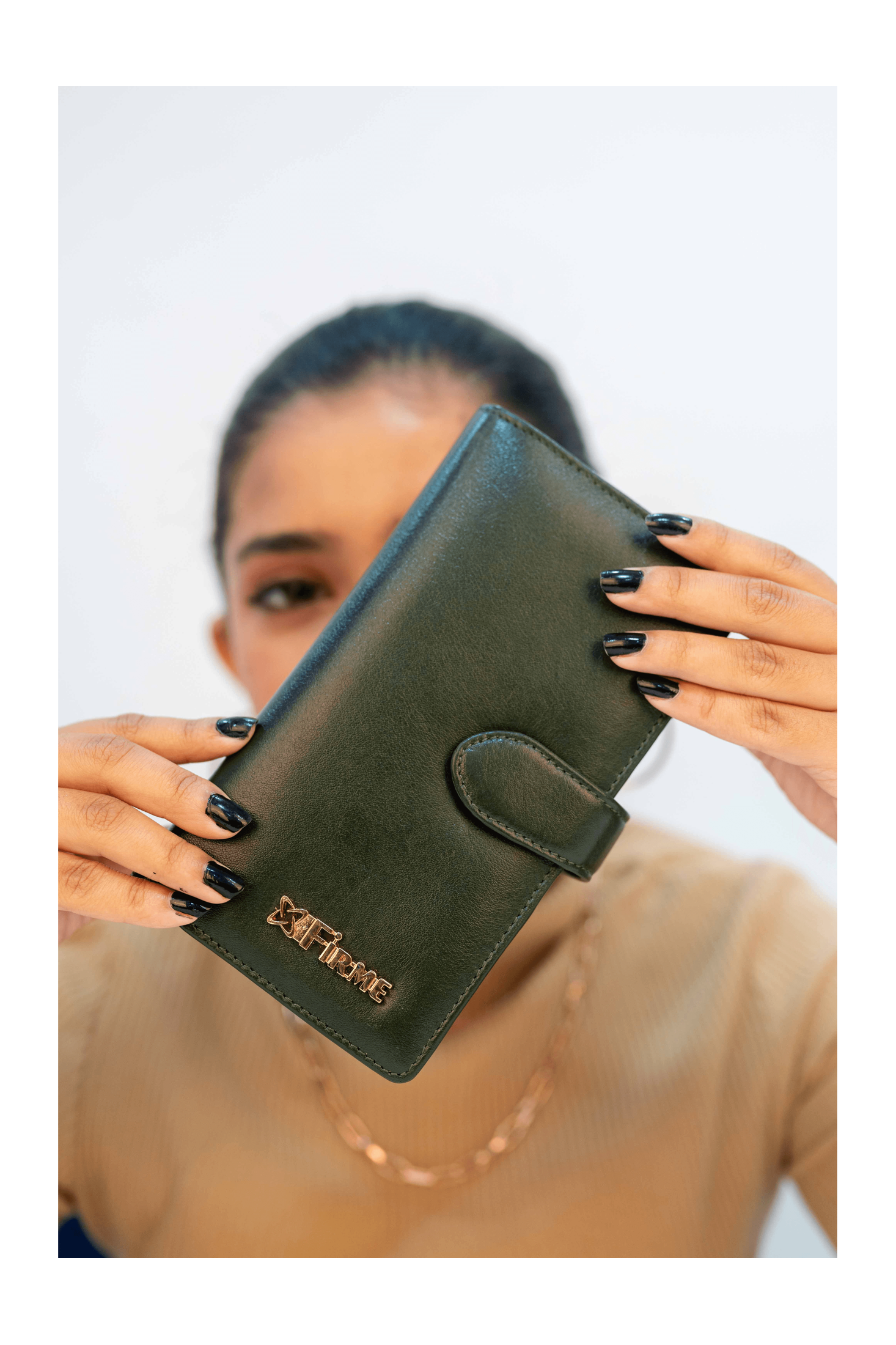 Snatch Leather Women’s Clutch.