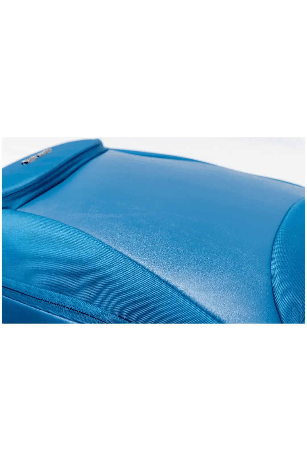 A sleek black laptop backpack with padded straps and multiple compartments for organization.