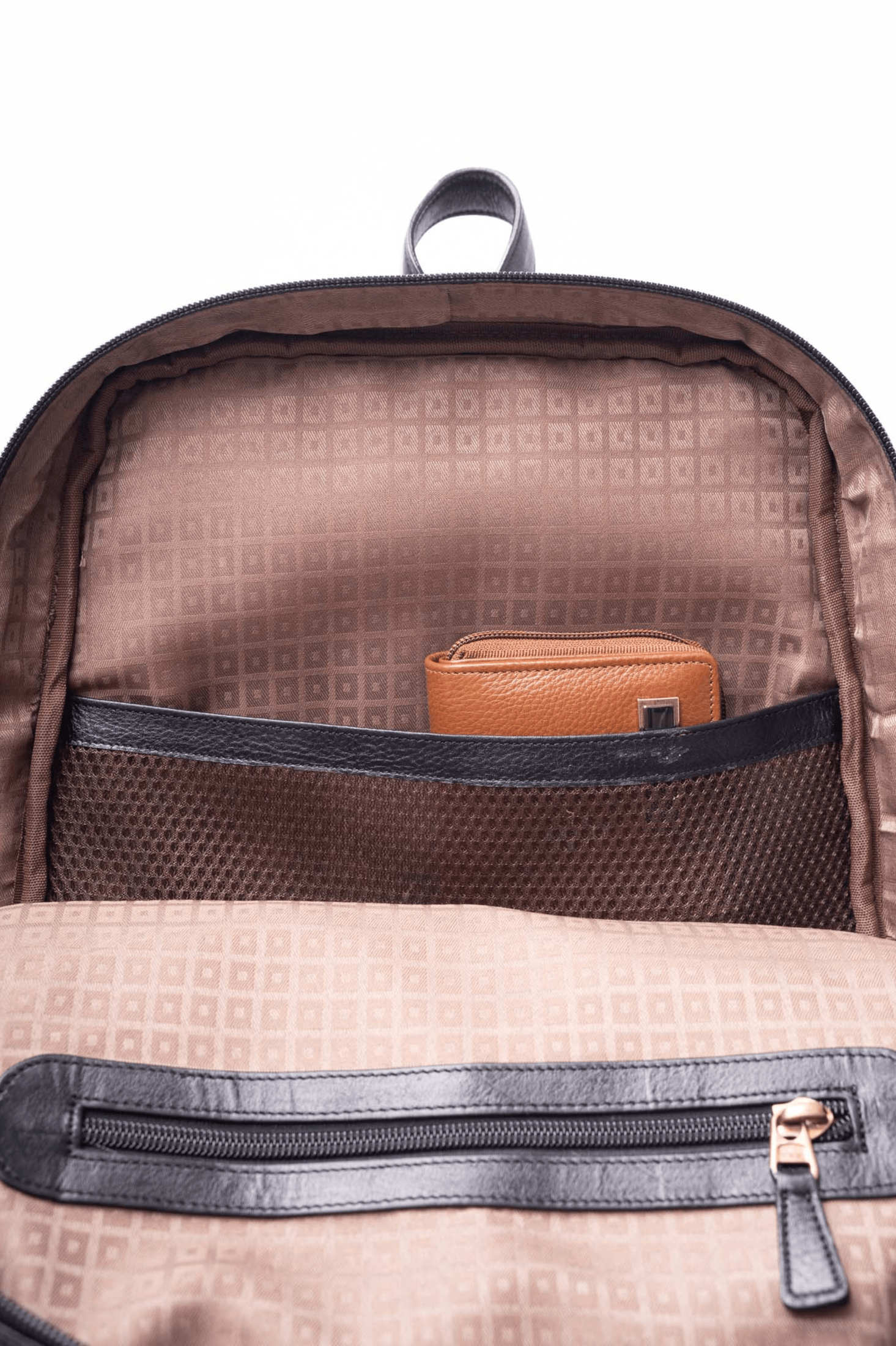 Graze Leather Backpack.